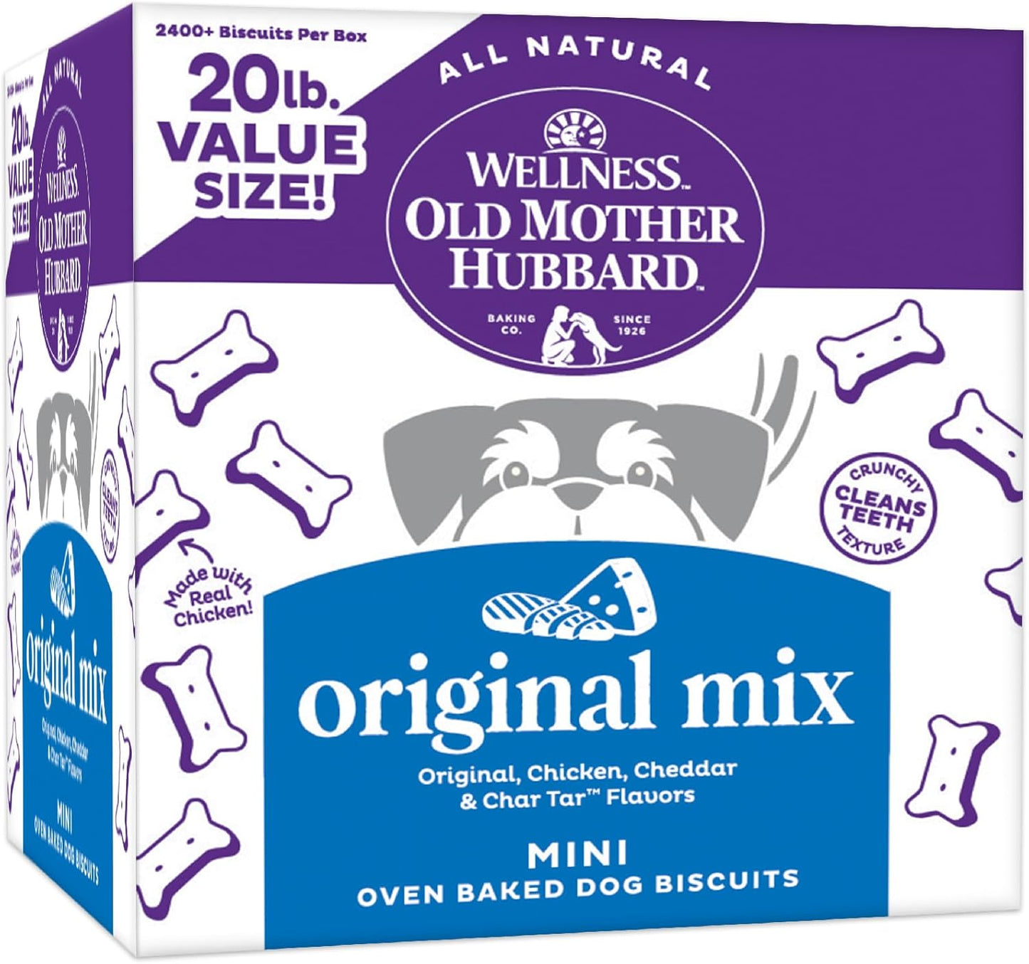 Wellness-Old-Mother-Hubbard-Classic-Original-Mix-Dog-Biscuits,-Natural-Training-4-1662