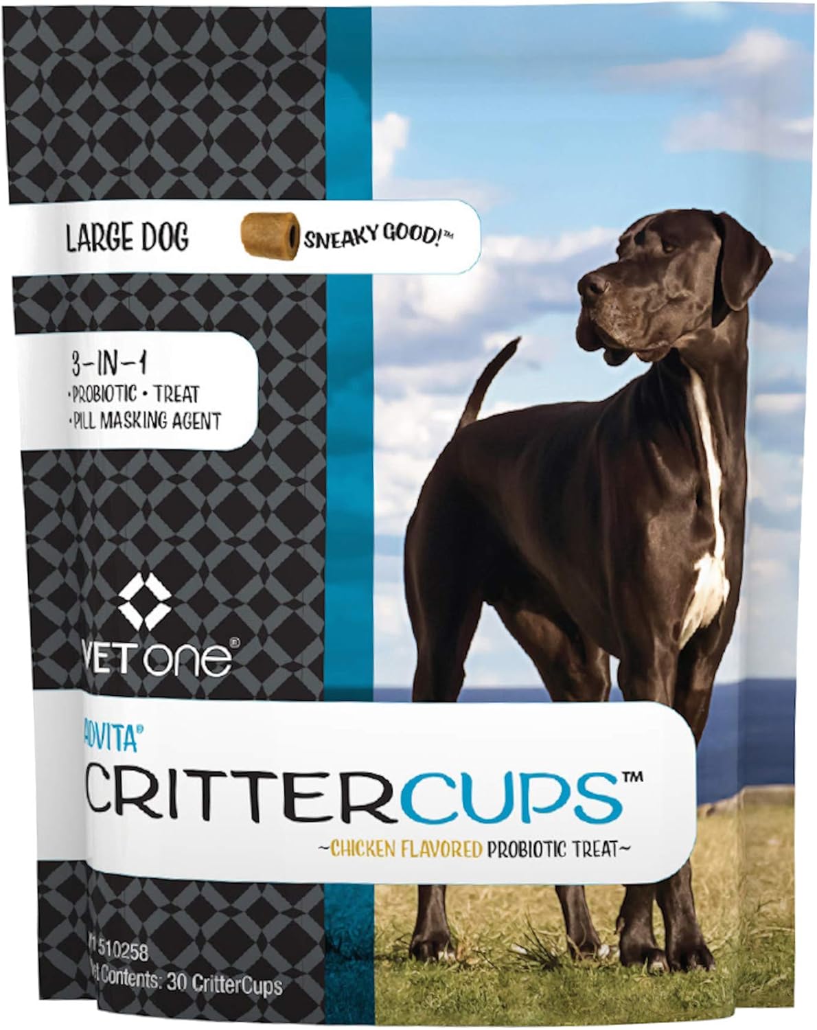 vetone---Advita-CritterCups-3-in-1-Chicken-Flavored-Probiotic,-90