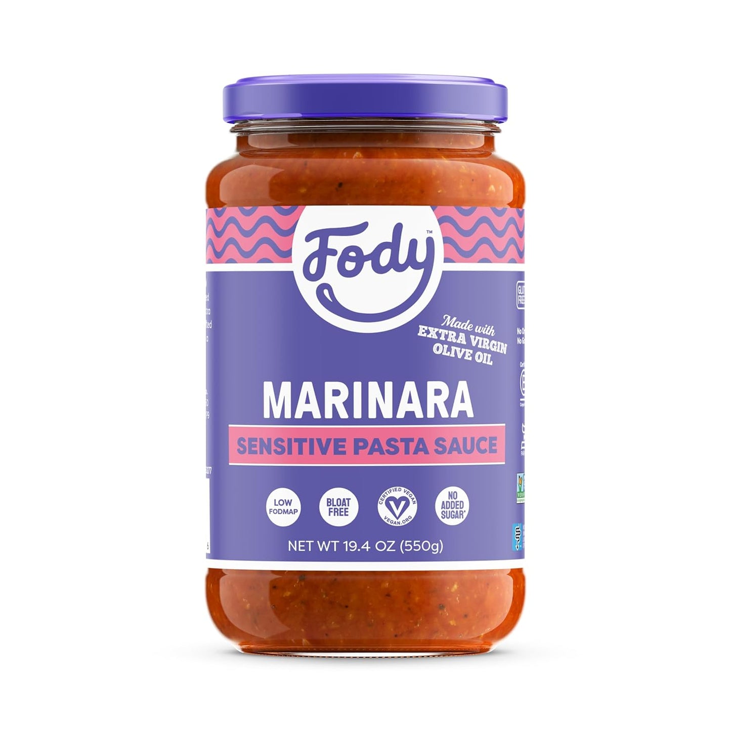 Fody-Foods-Marinara-Pasta-Sauce,-19.4-Oz,-Garlic-and-Onion-Free,-Low-1390