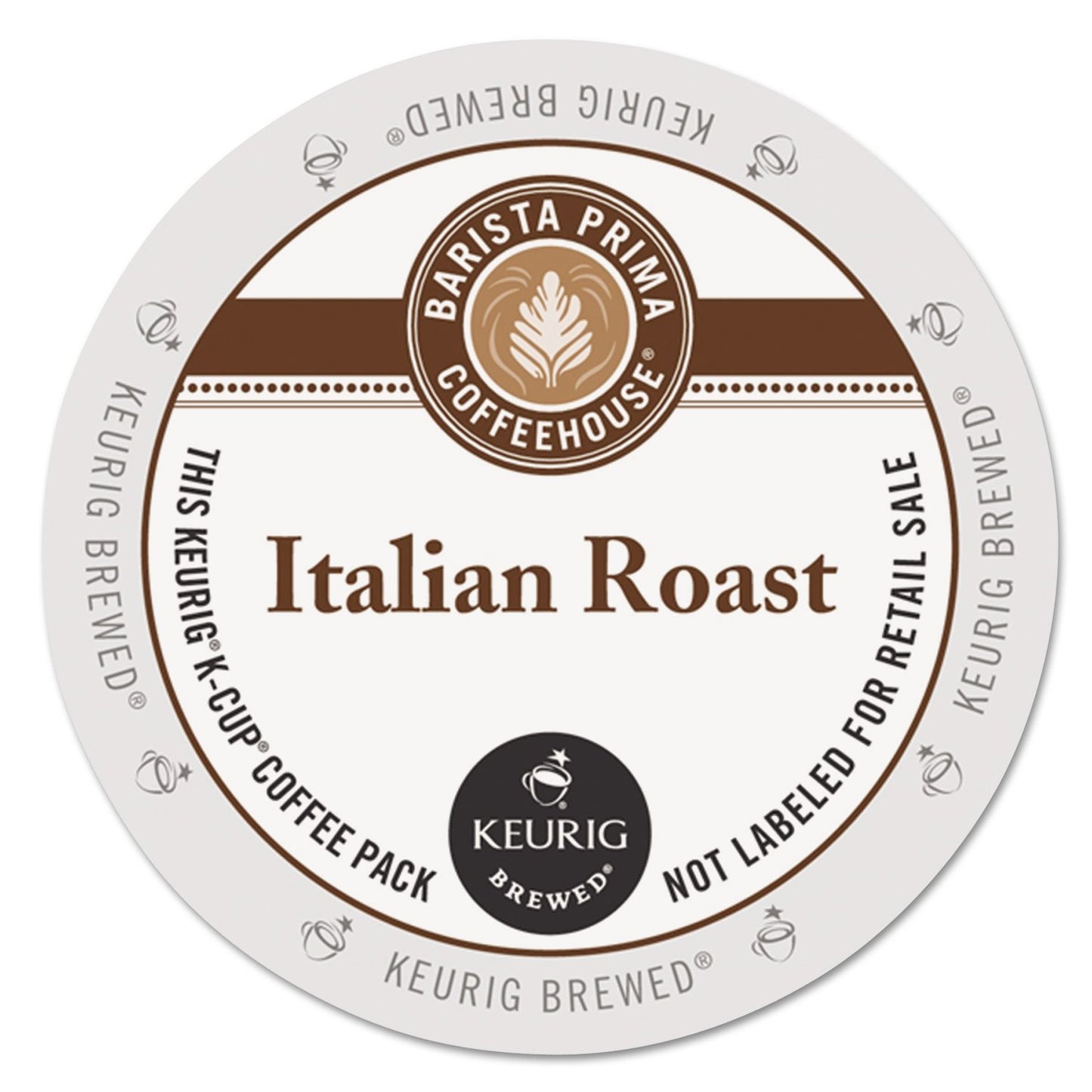 Barista-Prima-Coffeehouse®-Single-Serve-Coffee-K-Cup®-Pods,-Italian-Roast,-Carton-Of-24---2101