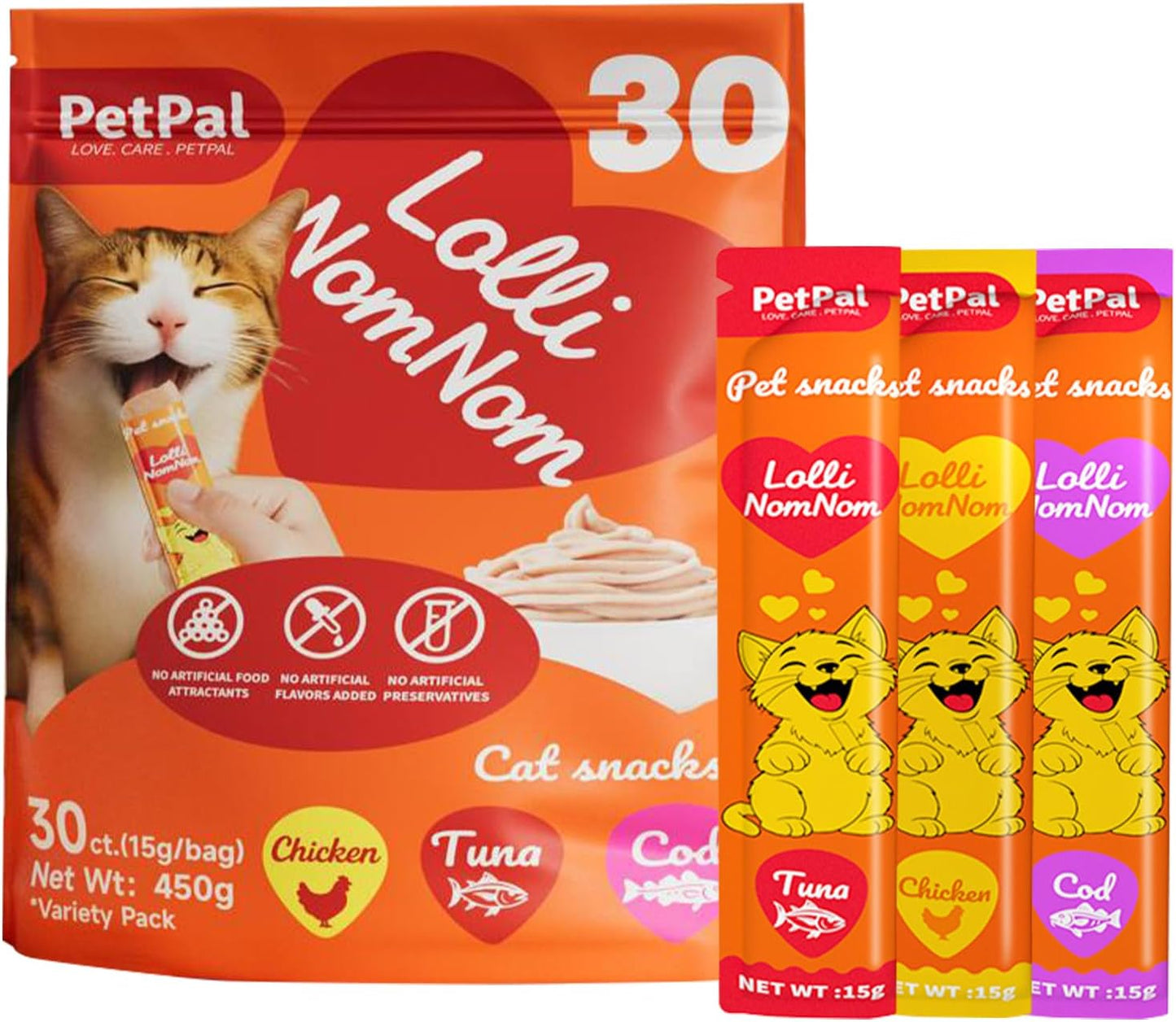 Feline-Temptation-Squeezable-Cat-Treats-–-30-Count-Variety-Pack,-Multi-Flavor-Lickable-Snacks,-Supports-359