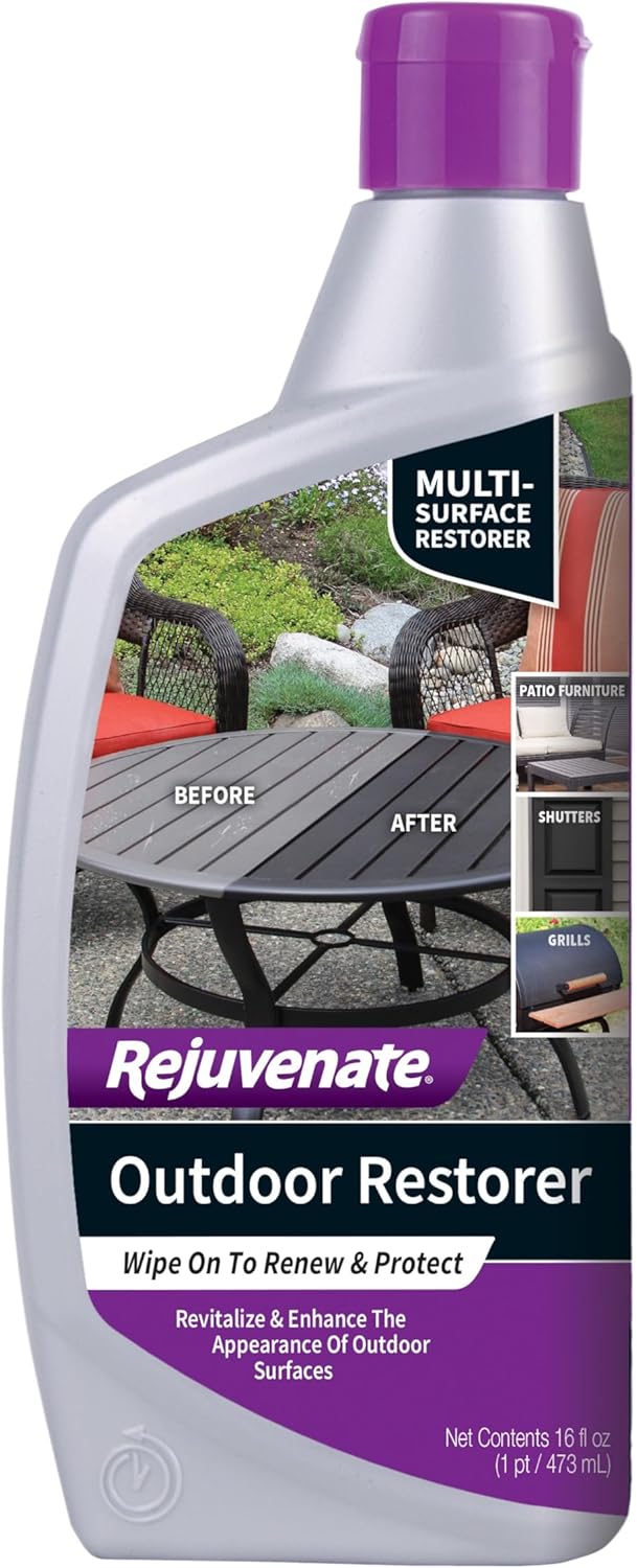 Rejuvenate-Outdoor-Restorer,-16-Ounces,-Restores-Faded-and-Weathered-Outdoor-Surfaces-Such-As-Patio-Furniture,-1618