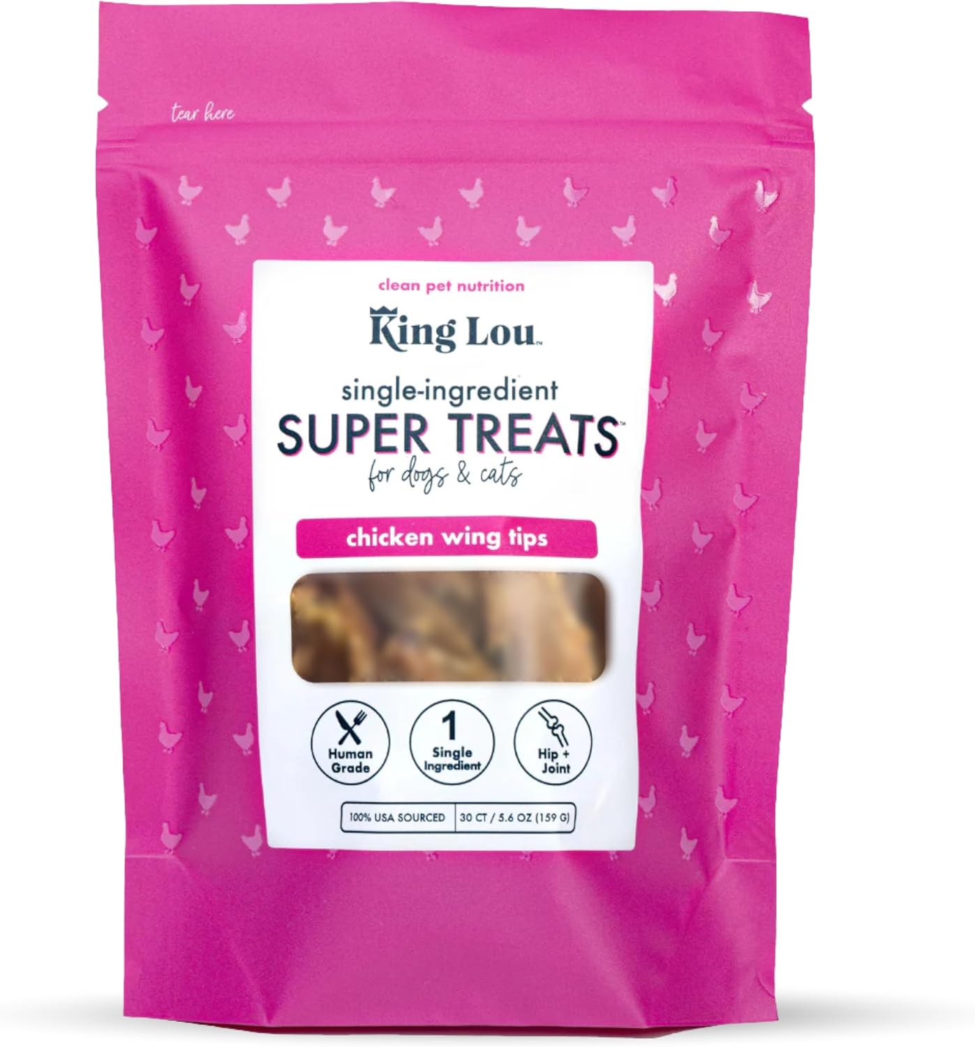King-Lou-Pets---Whole-Chicken-Wing-Tips---Dehydrated-Raw-Dog-1196