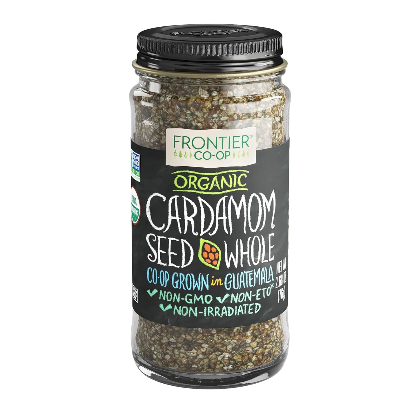 Frontier-Natural-Products-Cardamom-Seed,-Og,-Whole,-2.68-Ounce---------166
