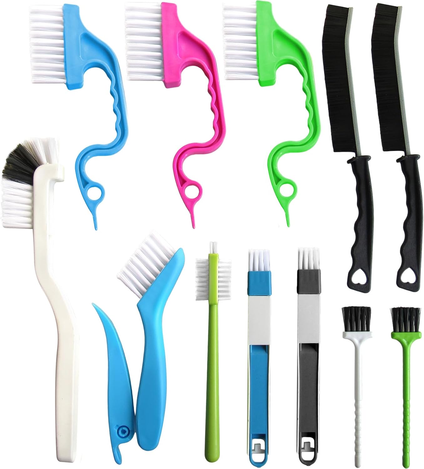 12Pcs-Small-Cleaning-Brush,-Crevice-Gap-Cleaning-Brush,Door-Window-Track-3546