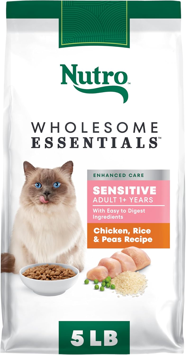 Nutro-Wholesome-Essentials-Dry-Cat-Food,-Enhanced-Care-Sensitive,-Chicken,-Rice-Peas,-lb.--1589