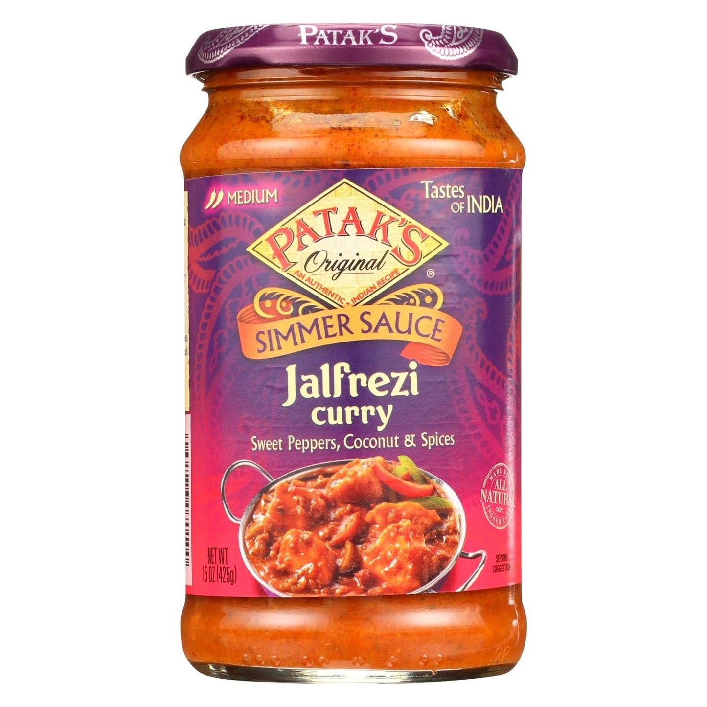 Patak's-Jalfrezi-Sauce,-14.5-Ounce-(Pack-of-1039