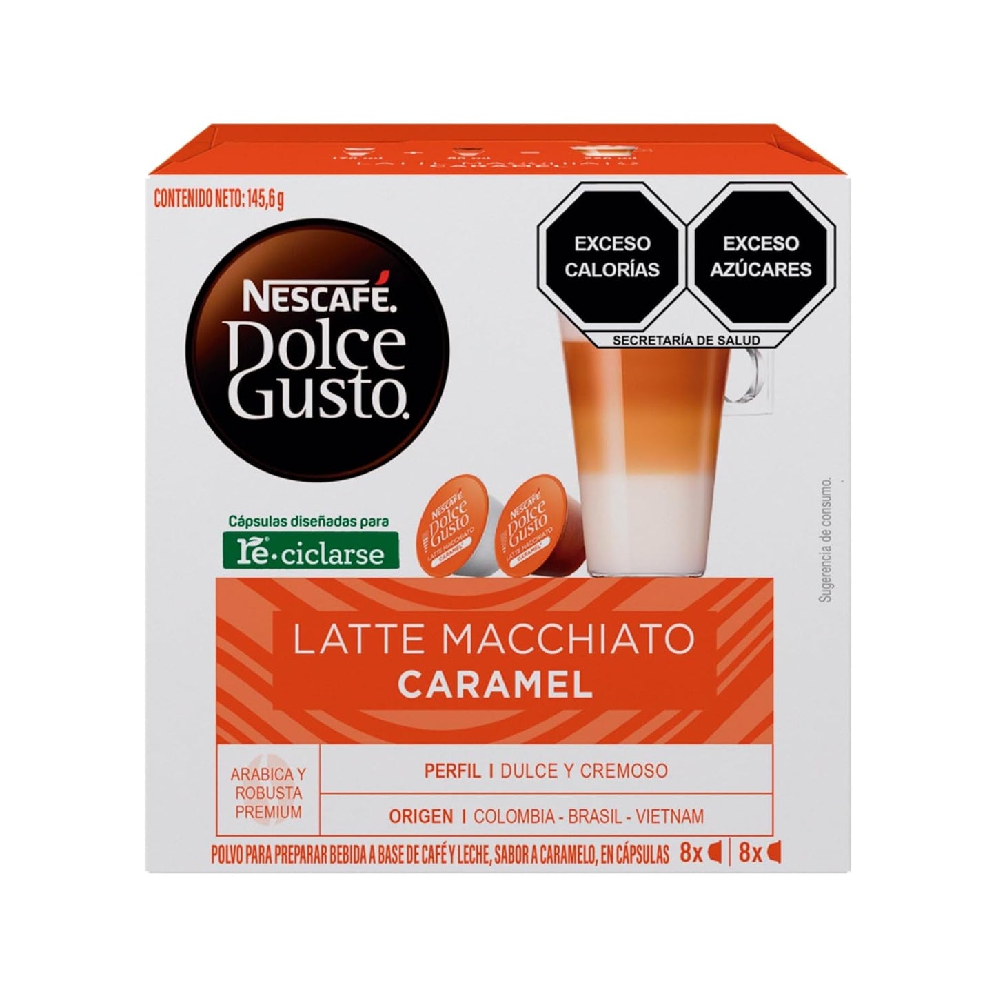 Nescafe-Dolce-Gusto-Coffee-Capsules,-Caramel-Latte-Macchiato-48-Single-Serve-Pods,-(Makes-113