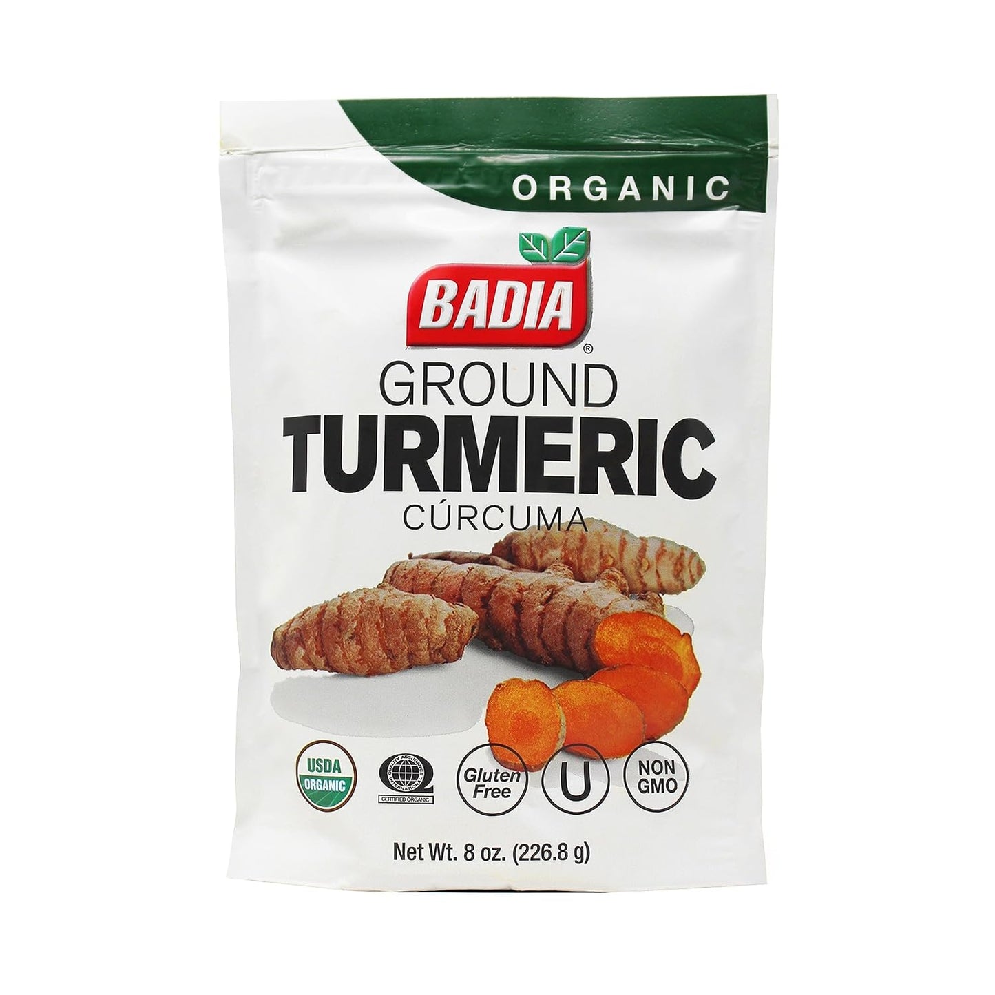 Badia-Organic-Turmeric-Ground,-8-oz-resealable-bag---Premium-Curcuma-Seasoning-21
