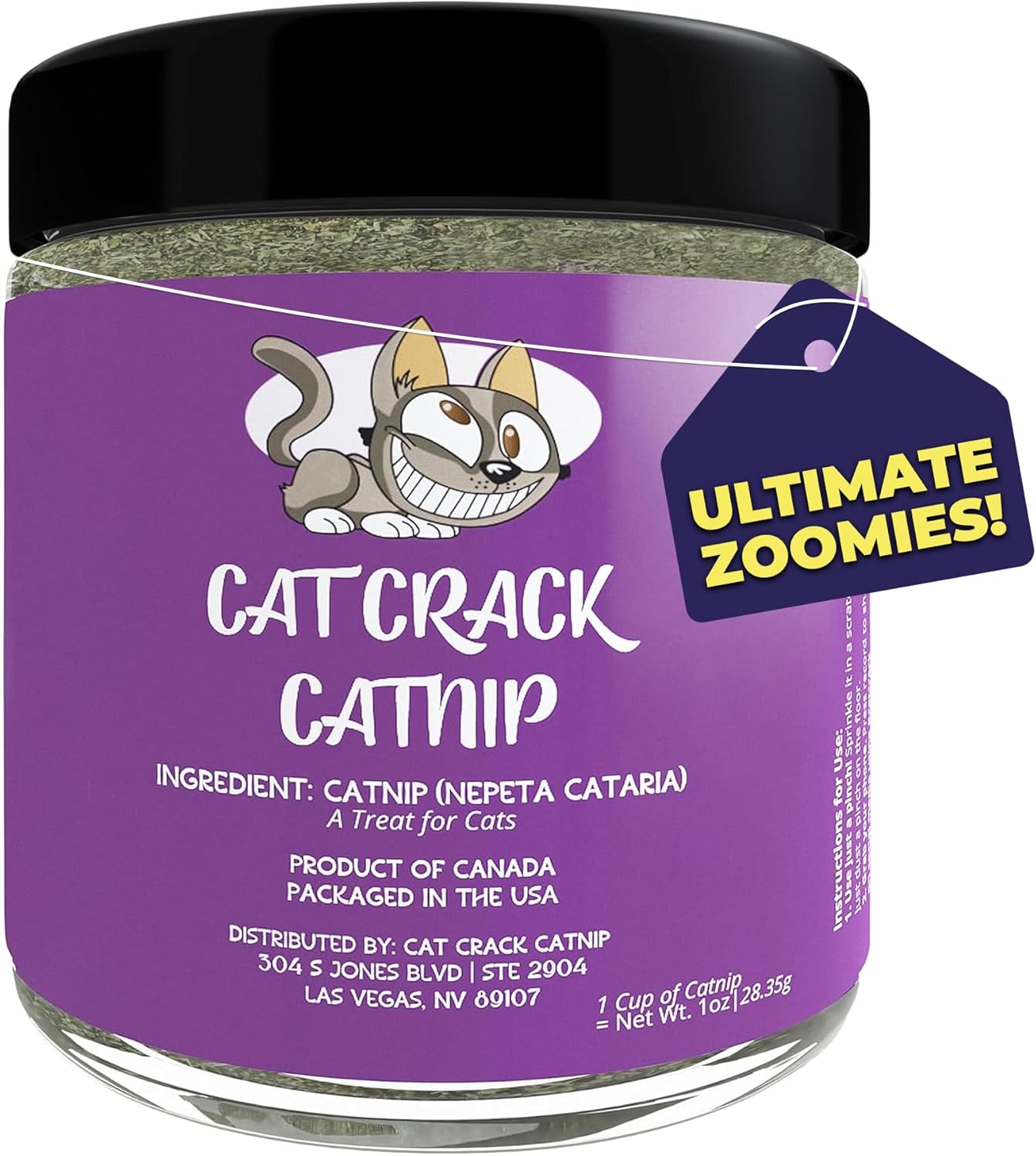 Cat-Crack-Catnip,-Zoomie-Inducing-Cat-Nip-Blend,-North-Made-3