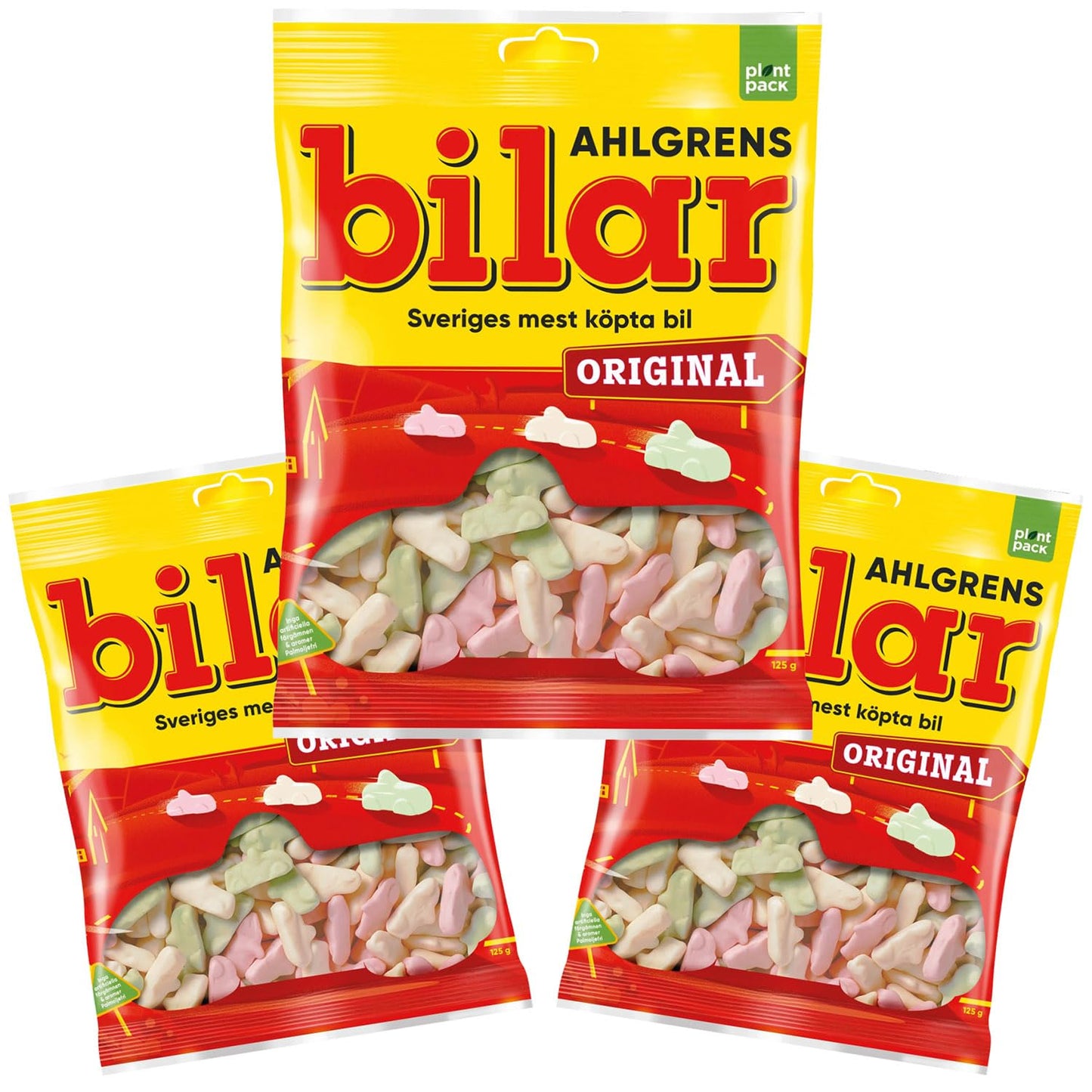 3-Bags-x-125g-of-Ahlgrens-Bilar-Original-2157