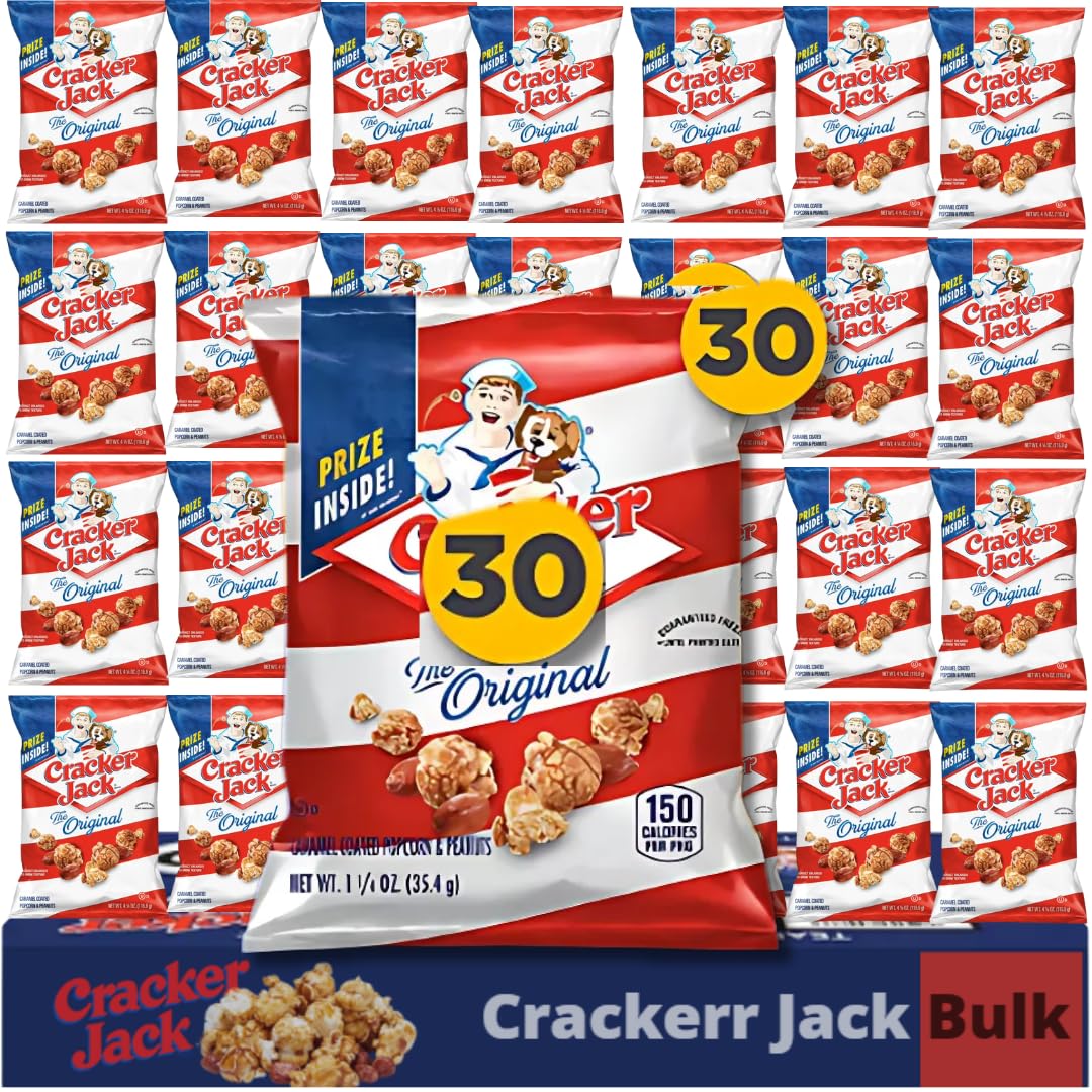 Sweet-and-Salty-Popcorn-Individual-Bags,-30-Count-Bulk-Pack--Classic--Caramel-Coated-Popcorn-Peanuts,-129