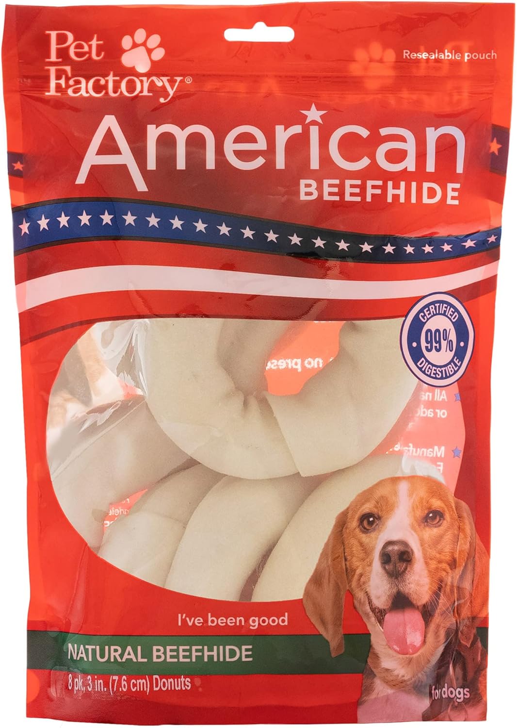 Pet-Factory-American-Beefhide-3-4"-Donuts-Dog-Chew-Treats---Natural-8-1793