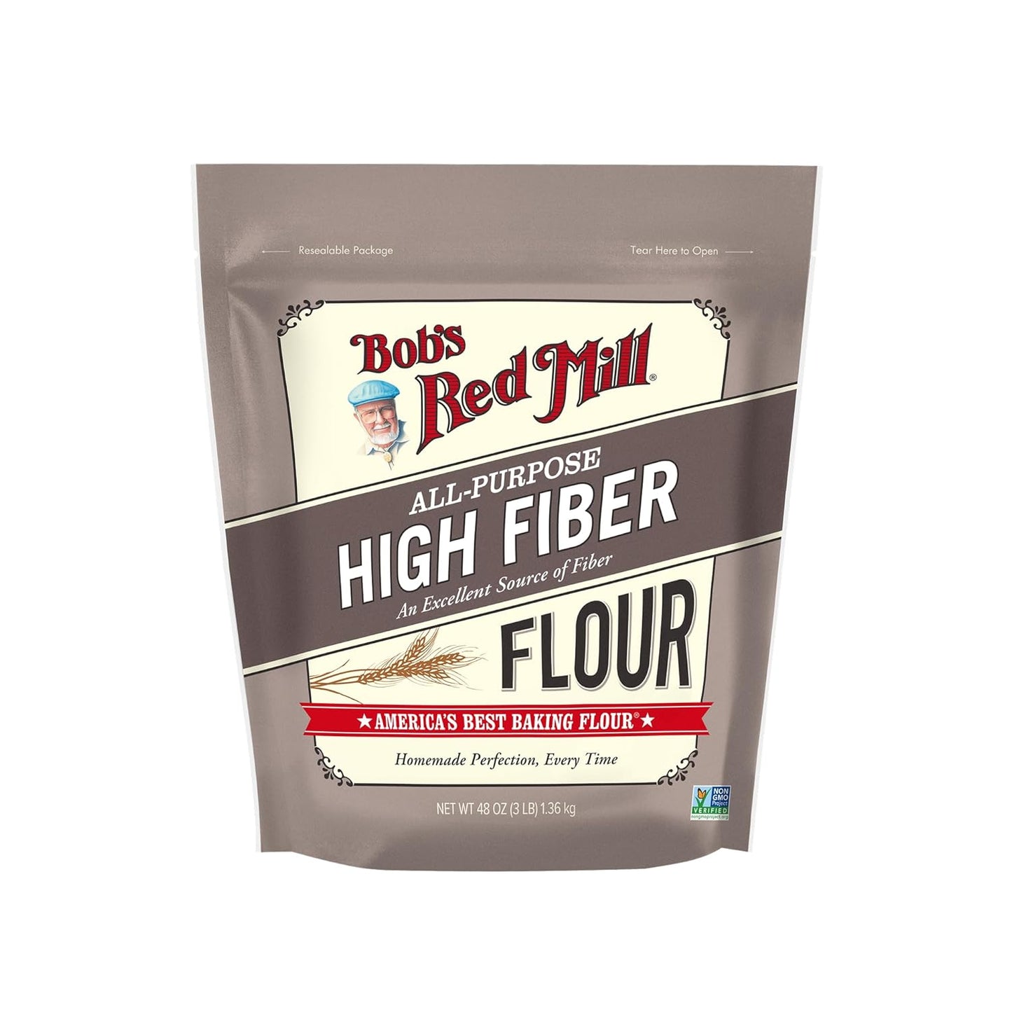 Bob’s-Red-Mill-All-Purpose-High-Fiber-Flour---3-lb-Bag,-Baking-Excellent-1628