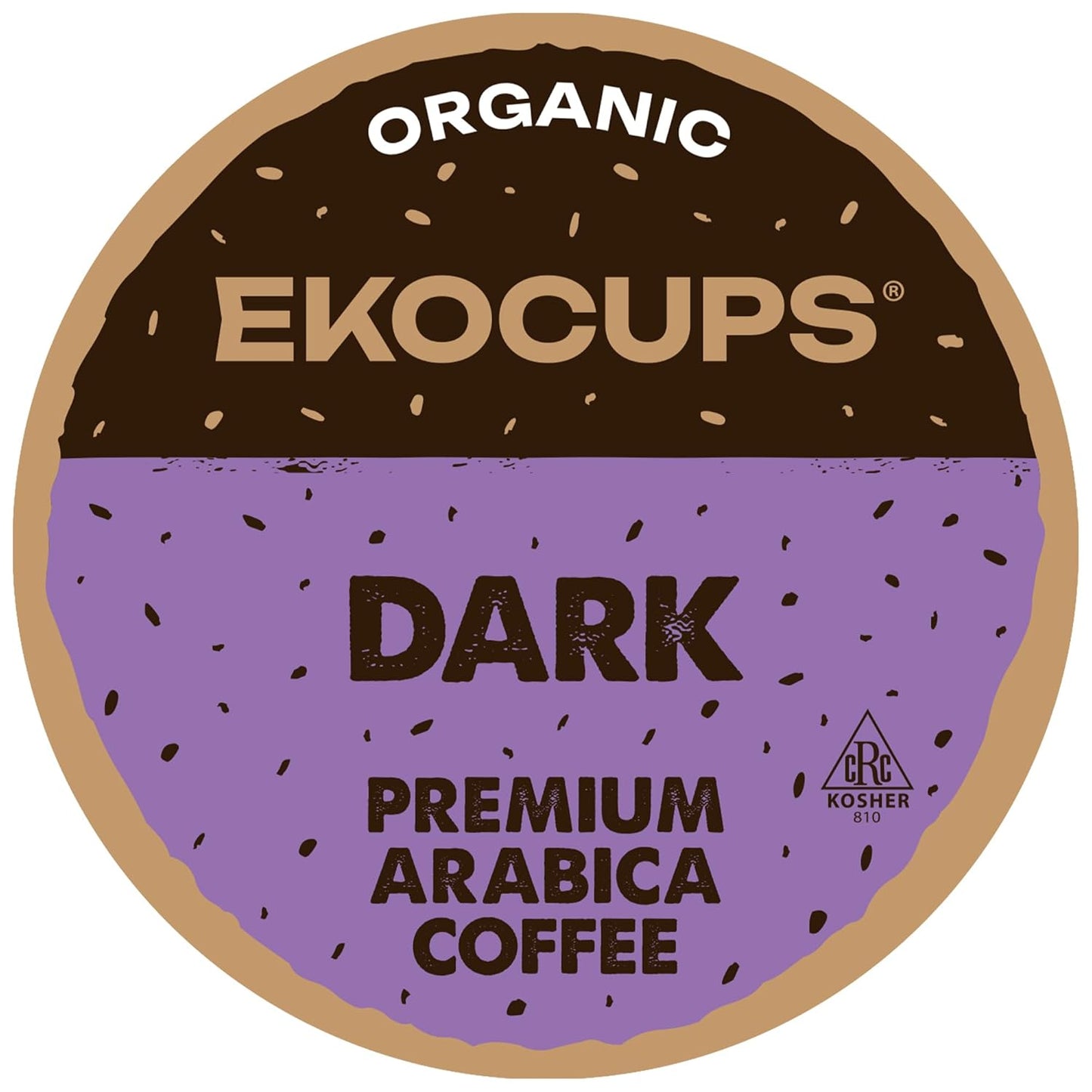 EKOCUPS-Organic-Dark-Roast-Coffee-Pods,-Strong-Bold-Dark-Roast-Flavor---USDA-2166