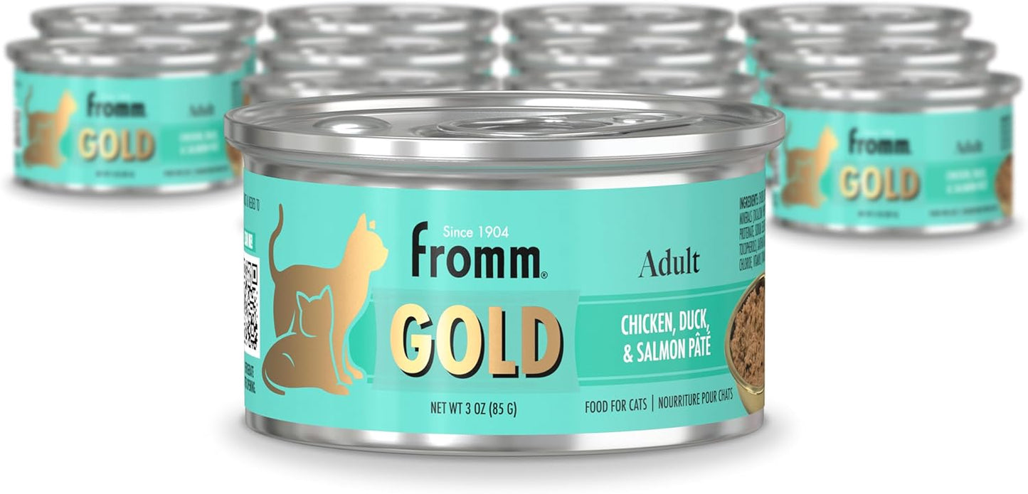 Fromm-Adult-Gold-Chicken,-Duck,-&-Salmon-Pate-Cat-Food---Wet-Food-Chicken229