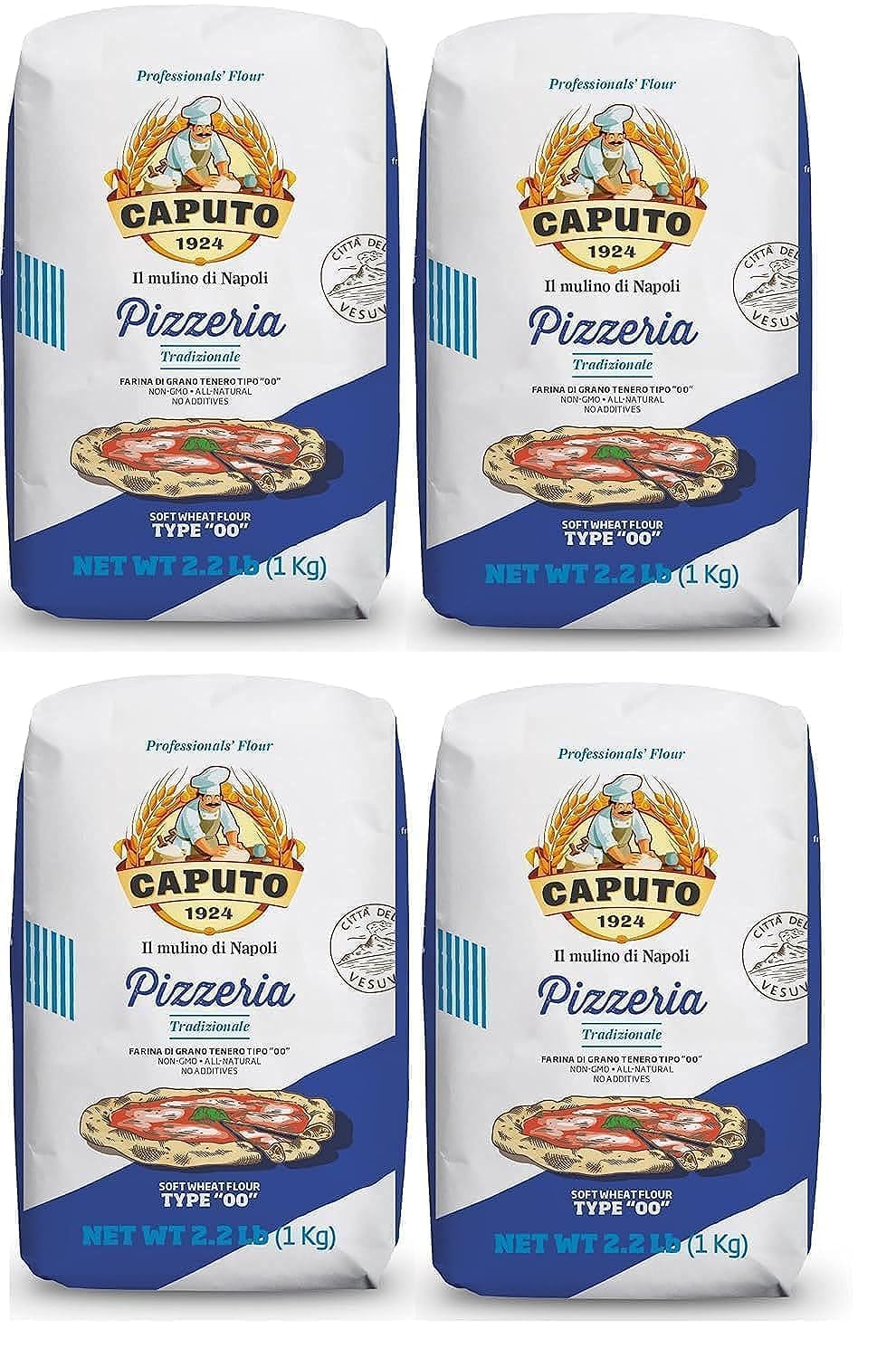 Mulino-Caputo-0-Pizzeria-Harina-Bolsa-de-1-kilo,-onzas,-904