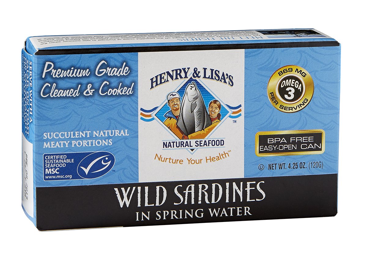 Henry-&-Lisa's-Natural-Seafood-Sardinas-silvestres-en-agua-de-manantial,-4.25-(paquete-693