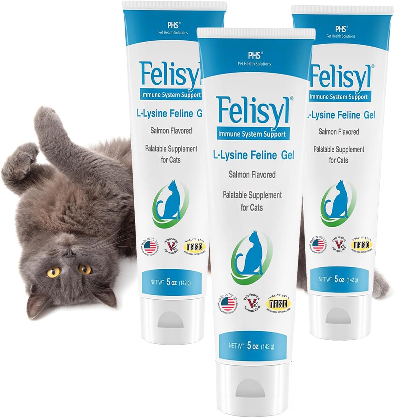 Felisyl-L-Lysine-Gel-for-Cats-(5oz)-–-Supports-Immune,-Respiratory,-and-Eye-Health.-393