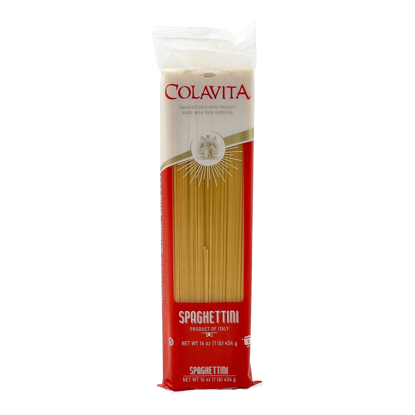 Colavita-Pasta---Spaghettini,-1-Pound---Pack-of---124