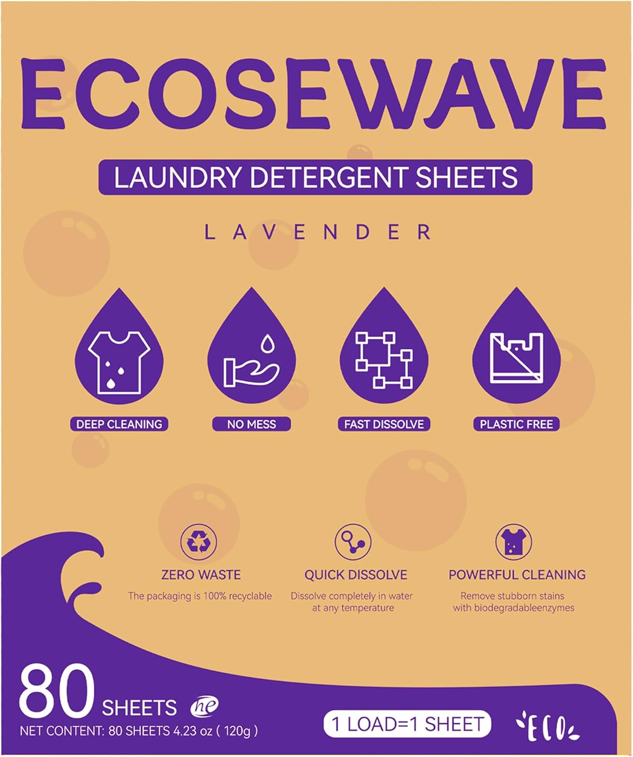 Laundry-Detergent-Sheets,-80-sheets,-Lavender-Scent,-Hypoallergenic-and-Eco-Friendly-1197