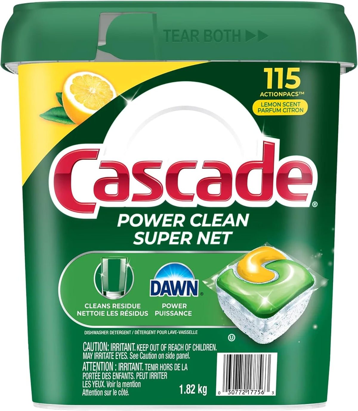 Cascade-Power-Clean-Dishwasher-Detergent-ActionPacs,-115-count-----------145