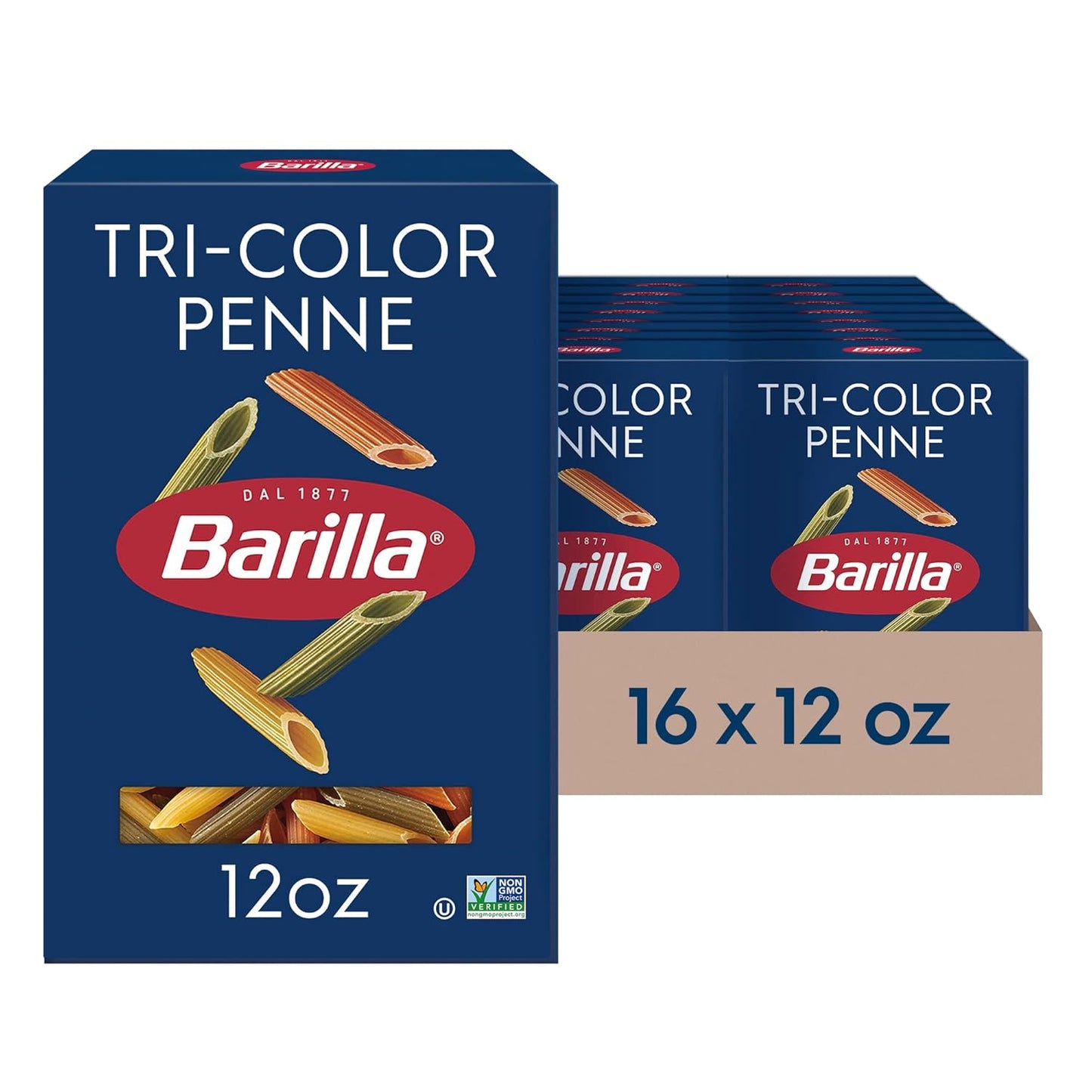 Barilla-Tri-Color-Penne-Pasta,-12-oz.-Box-(Pack-776