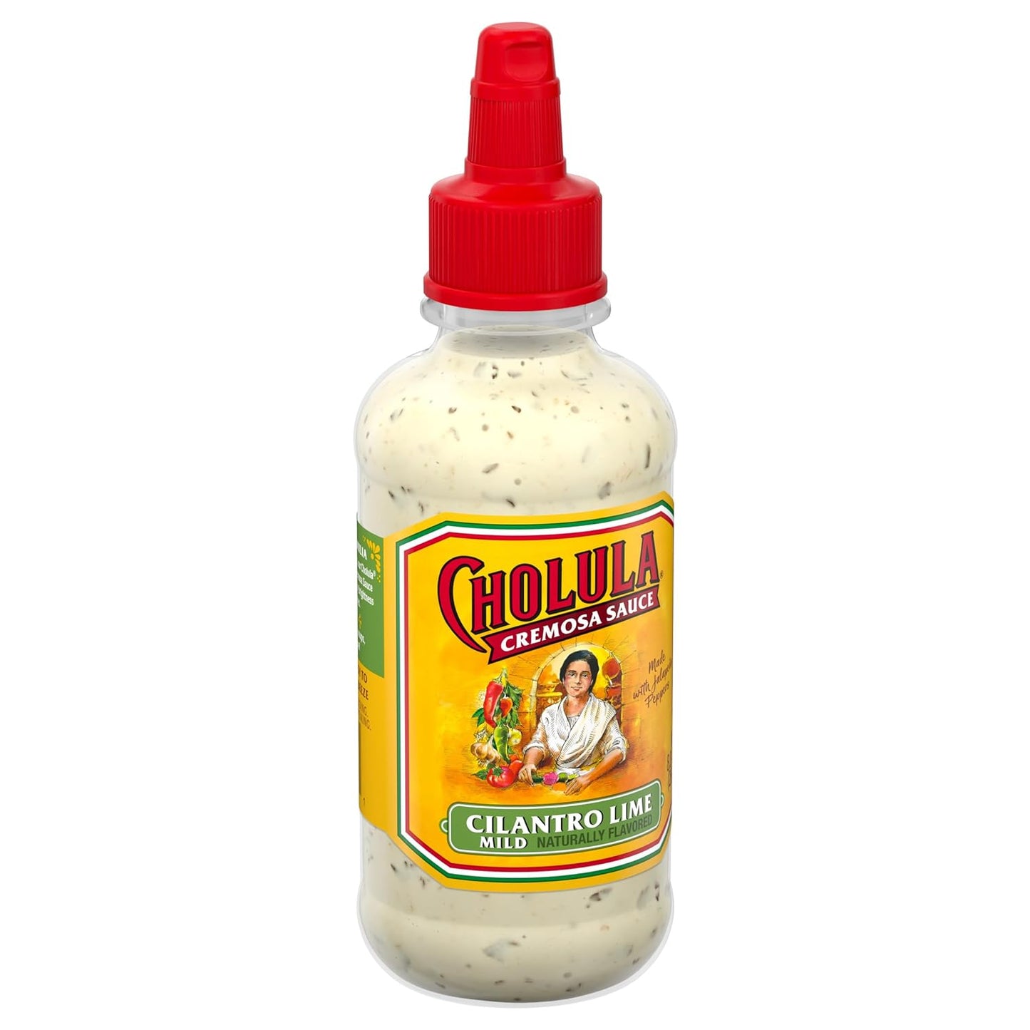 Cholula-Cremosa-Sauce,-Cilantro-Lime,-Mild,-3752