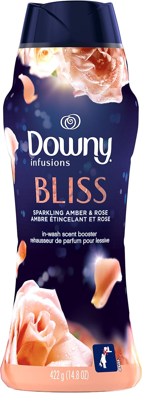Downy-Infusions-in-Wash-Scent-Booster-Beads,-Bliss,-Sparkling-Amber-&-51