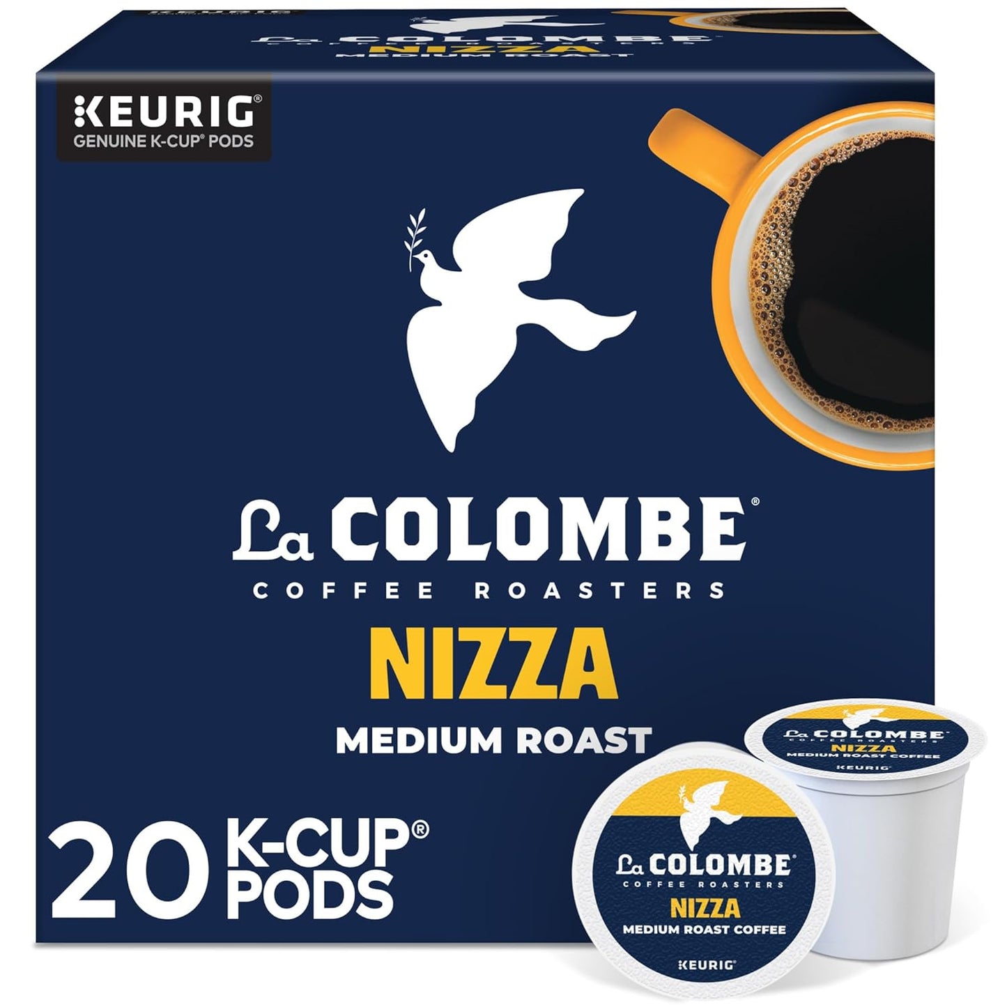 La-Colombe®-Coffee-Roasters-Nizza-Medium-Roast-Coffee,-Single-Serve-Keurig®-K-Cup®-Pods,-2865
