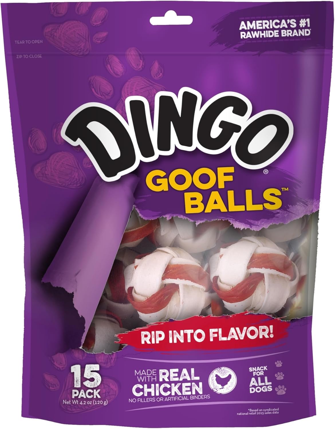 Goof-Balls-15-Count,-Premium-Rawhide-Treats-For-4017