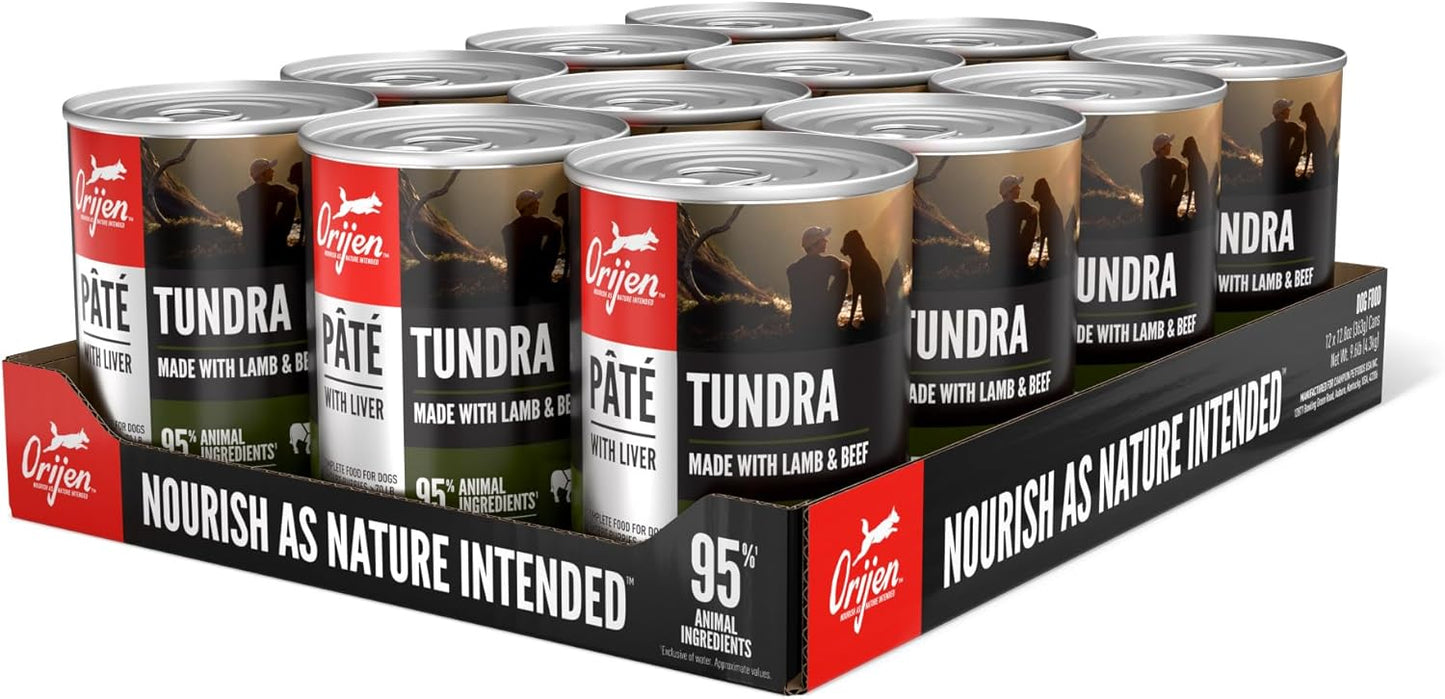ORIJEN-Pate-Wet-Dog-Food-Tundra-Recipe-with-Liver-12.8oz-Cans-(12-Count)-956
