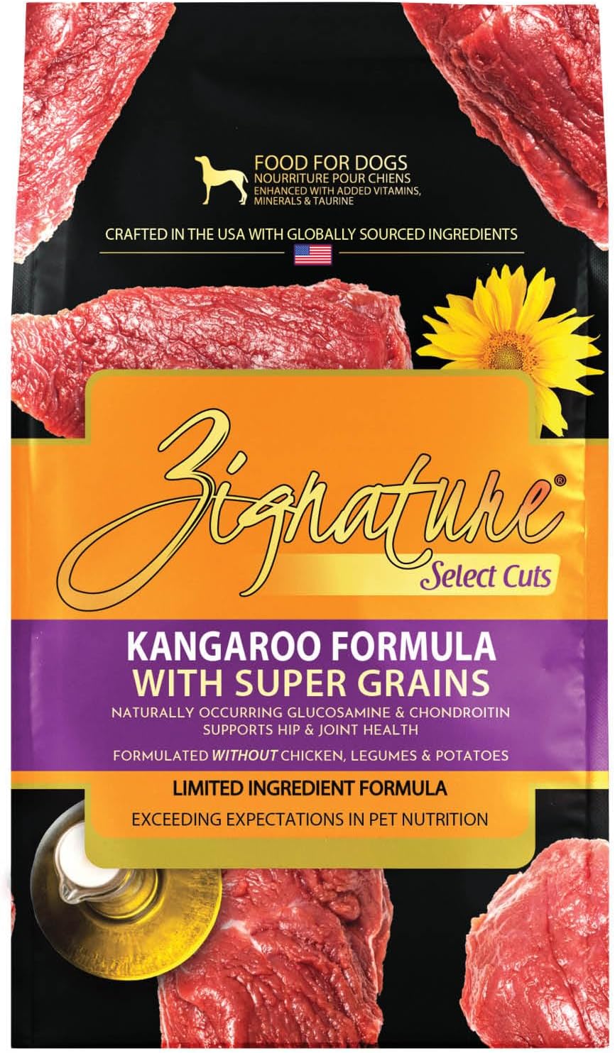 Zignature-Select-Cuts-Kangaroo-Formula-25lb-Bag-------------1323