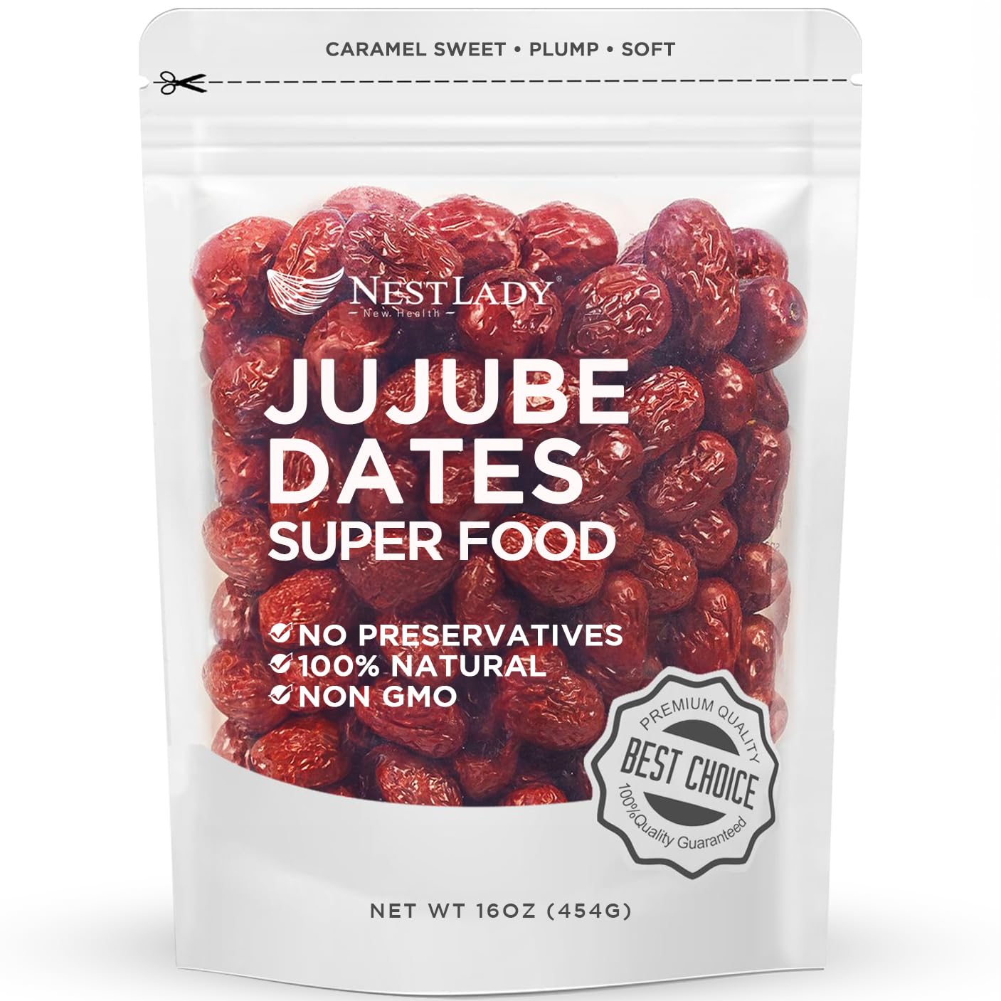 NESTLADY-Premium-Jujube-Date,-Red-Date-(Hong-Zao),100%-Natural,-Improve-sleep,--Health-Snack,-Dried-Sweet-1510