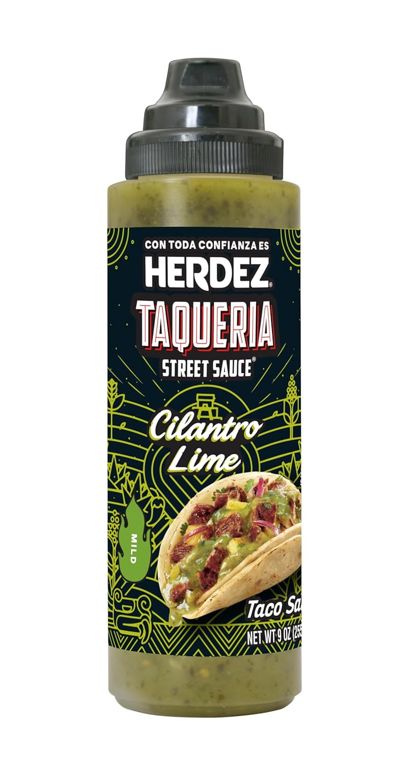 HERDEZ-TAQUERIA-STREET-SAUCE-Cilantro-Lime-(Pack-of-8)-9-oz-Squeeze-299