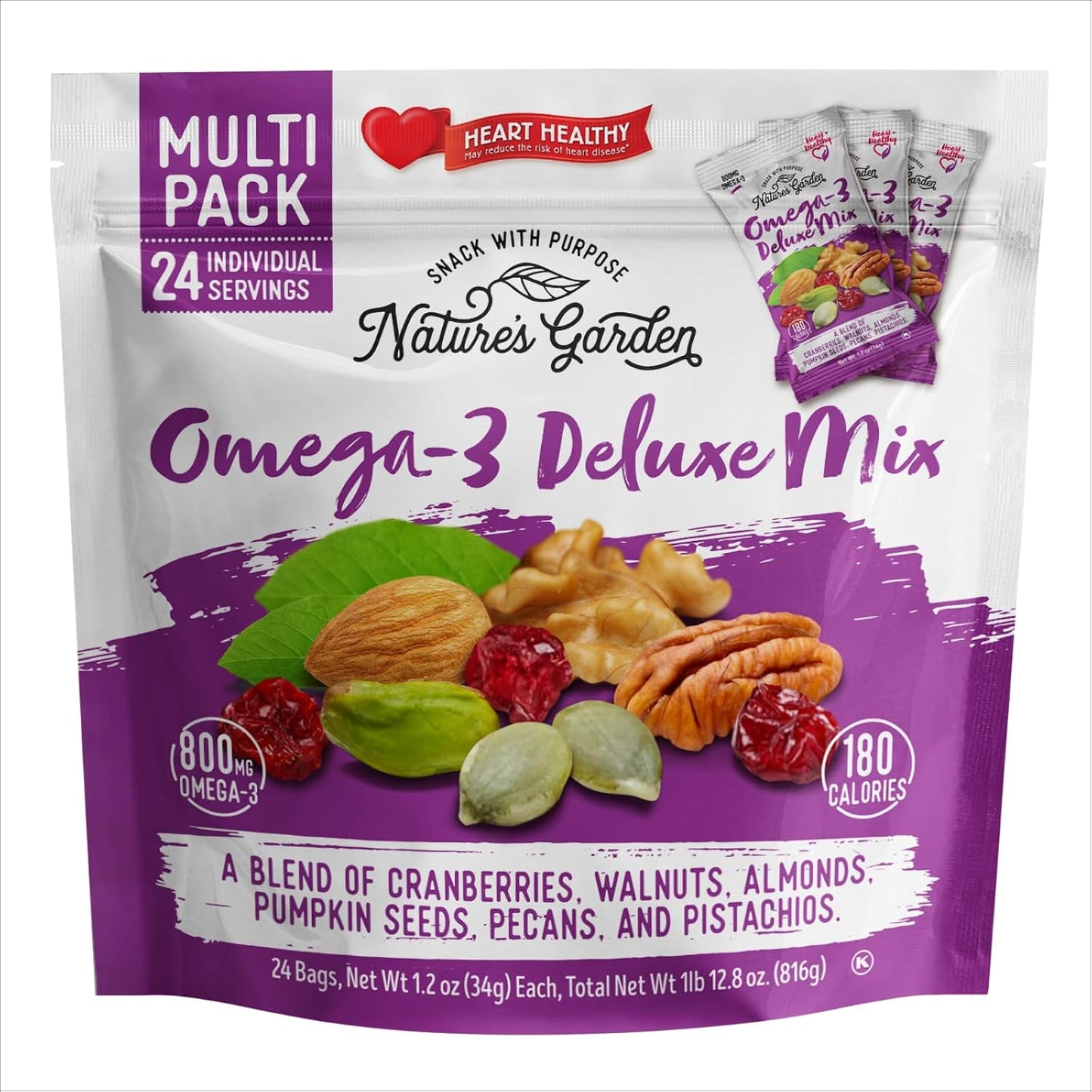 Nature's-Garden-Omega-3-Deluxe-Mix-28.8oz-(24x1.2oz)-Individual-Snack-Packs--|-Heart-Healthy-Mix-1717