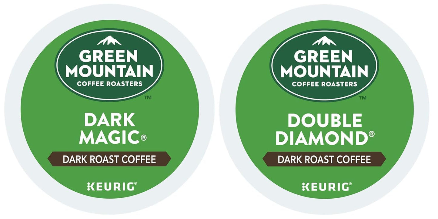 Café-Green-Mountain,-magia-oscura-y-doble-diamante-negro,-paquete-variado-atrevido144