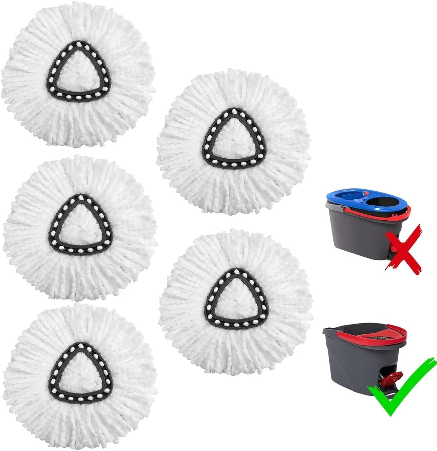 5-Pack-Mop-Replacement-Heads-for-Ocedar-Mop-Replace-Head-EasyWrin-3023