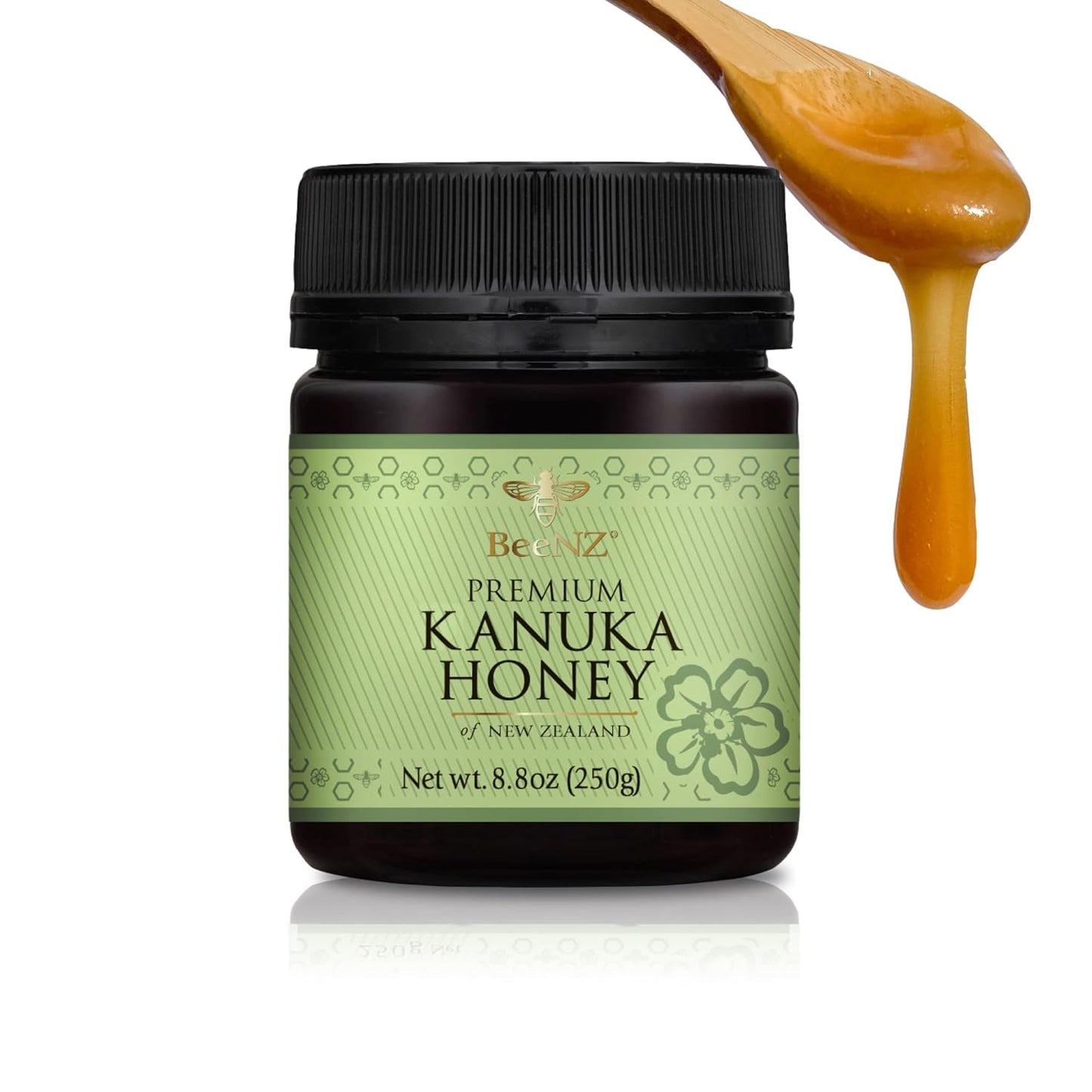 BeeNZ-Premium-Kanuka-Honey,-1-Pure-New-2255
