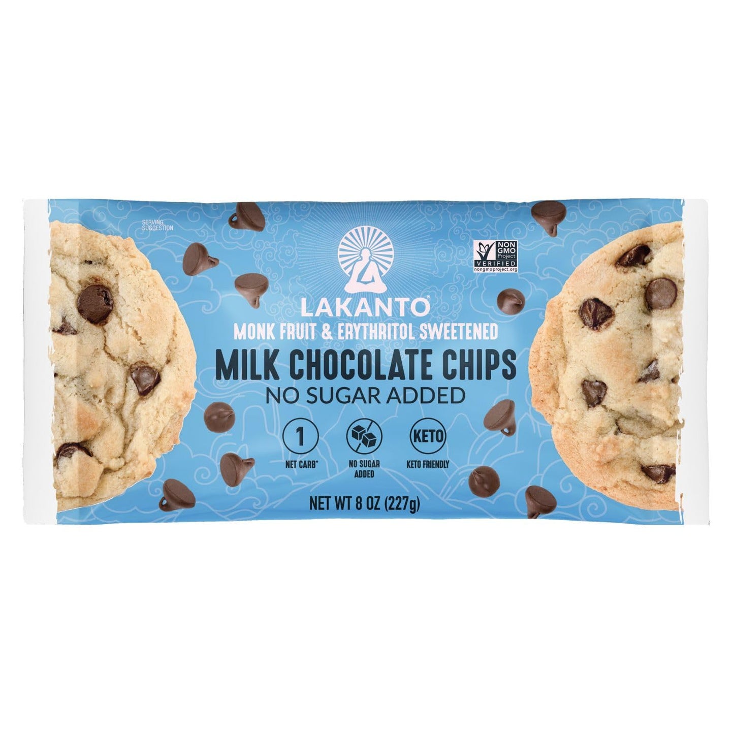 Lakanto-Milk-Chocolate-Chips---Sweetened-with-Monk-Fruit-Sweetener-and-Erythritol,-for-Pancakes,-949