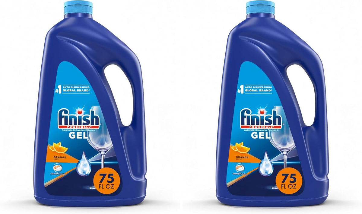 Finish-Gel-Dishwasher-Detergent-Liquid,-Plastic-Free,-Orange,-75oz,-2-Pack---190