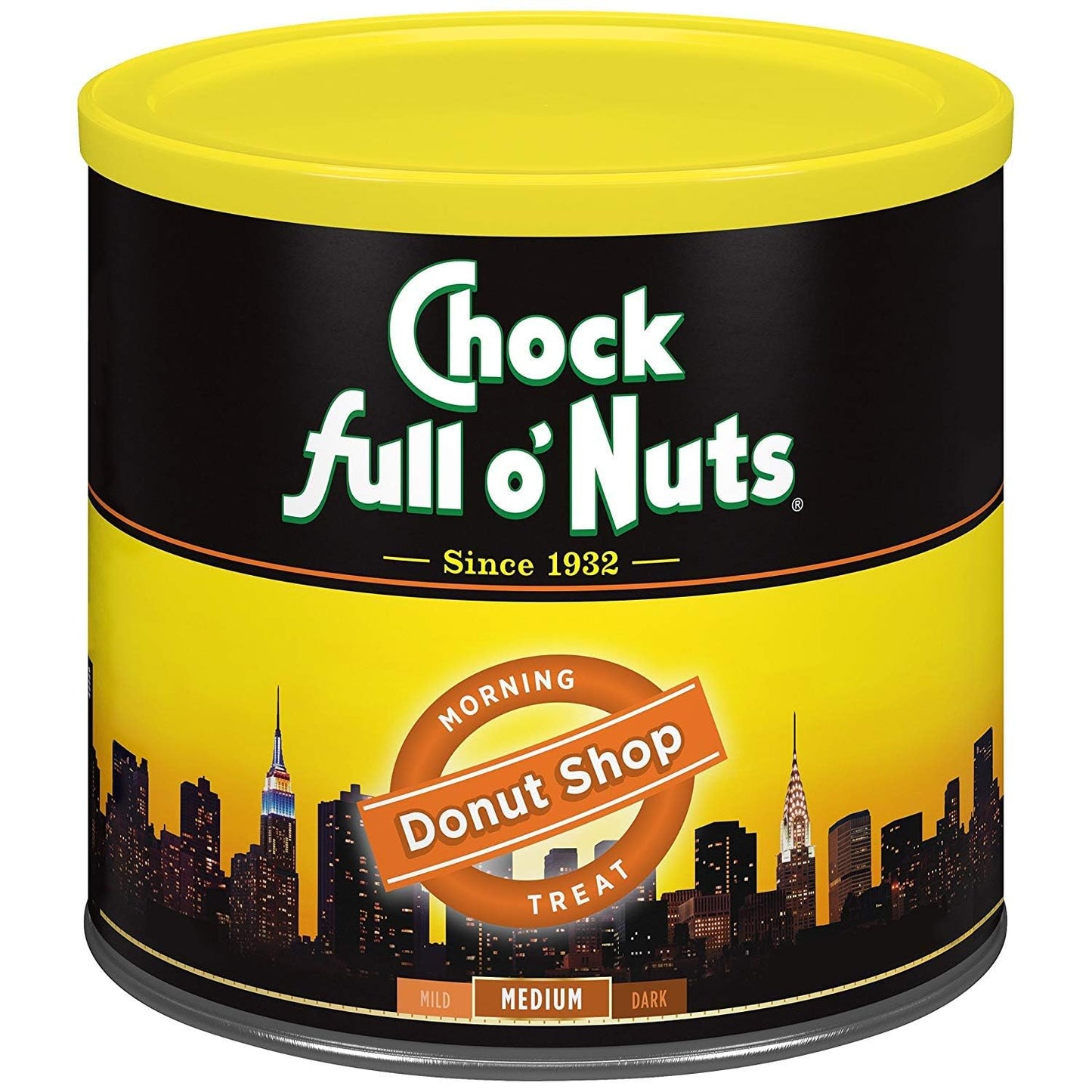 Chock-Full-o'Nuts---Café-molido-tostado,-tostado-medio------2520