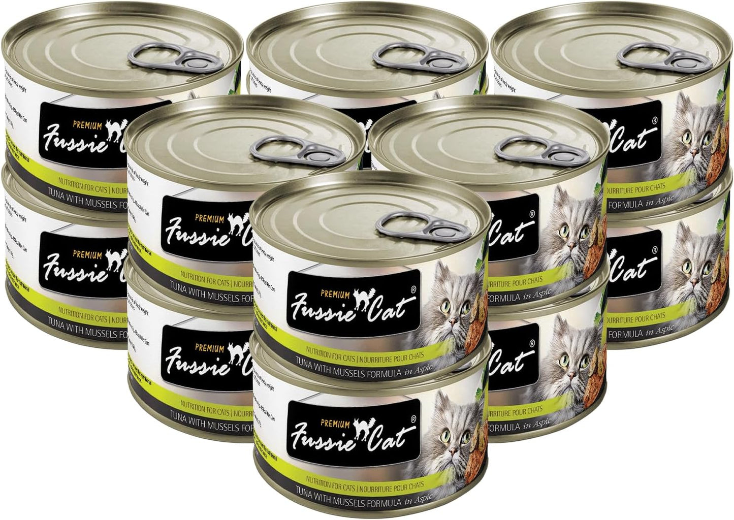 Fussie-Cat-Premium-Tuna-with-Mussels-Wet-Cat-Food---5.5oz-Cans---151