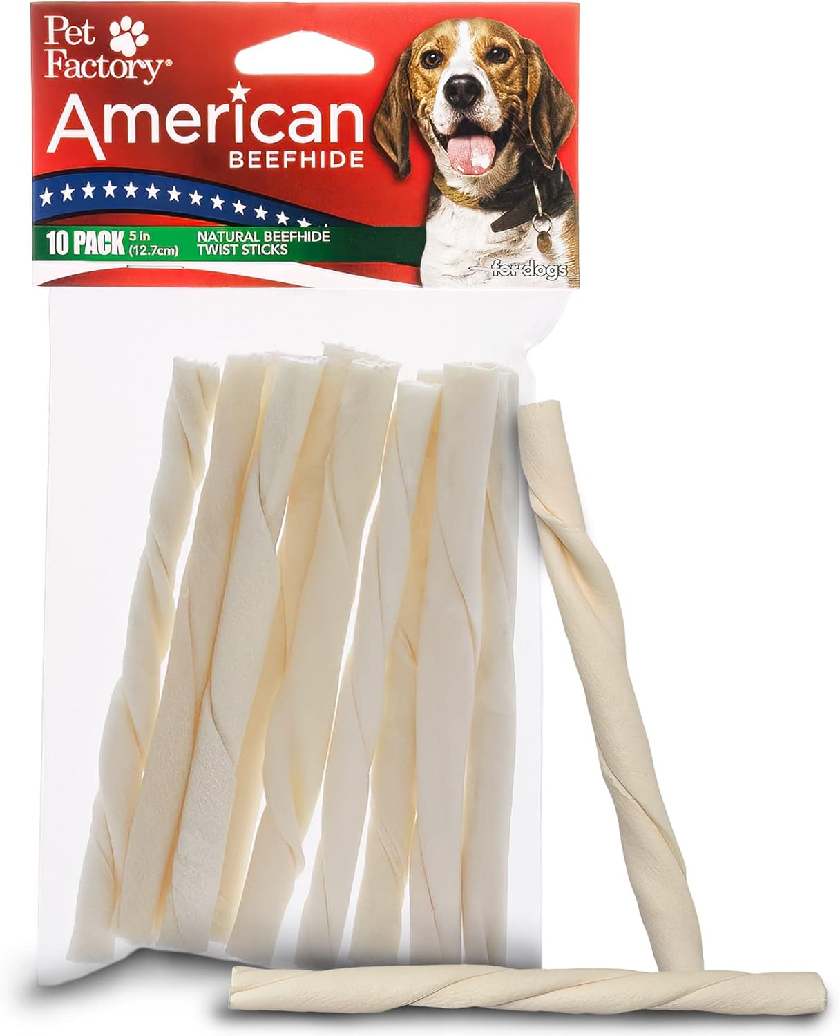 American-Beefhide-5"-Twist-Sticks-Dog-Chew-Treats-2983
