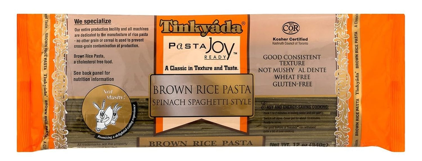 Tinkyada-Brown-Rice-Spinach-Spaghetti-Pasta,-12-Oz-1123