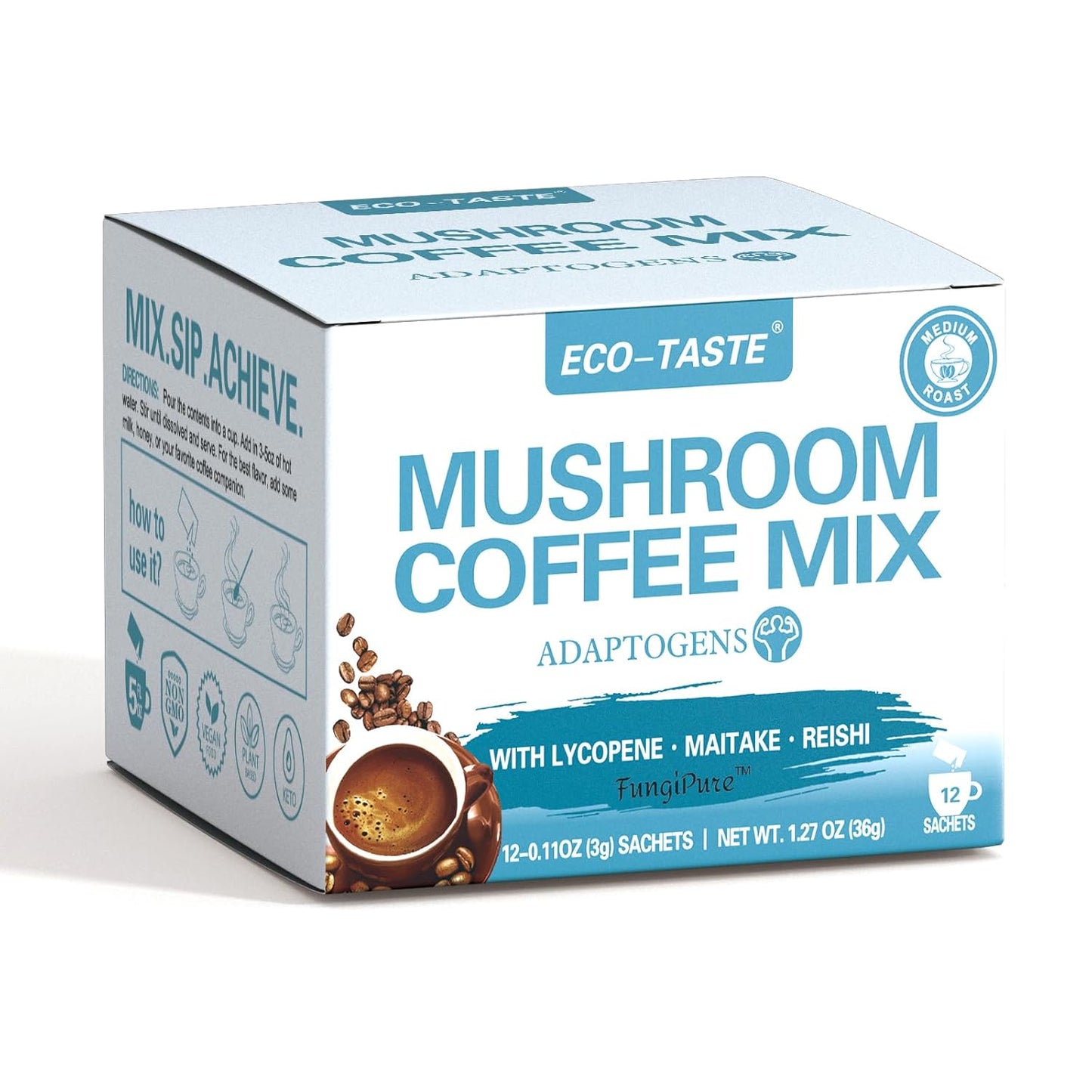 ECO-TASTE-Mushroom-Coffee-Mix,-Designed-for-Immunity-with-Lycopene,-Maitake,-Reishi-Mushroom-–-996