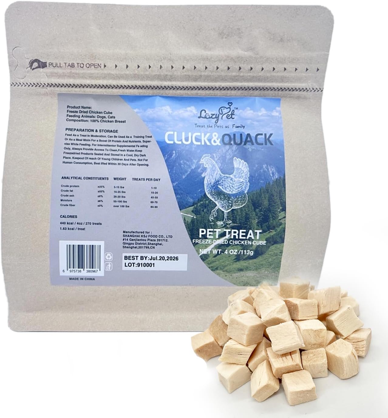 Freeze-Dried-Chicken-Training-Treats-Raw-Single-Ingredient-Treats,-3