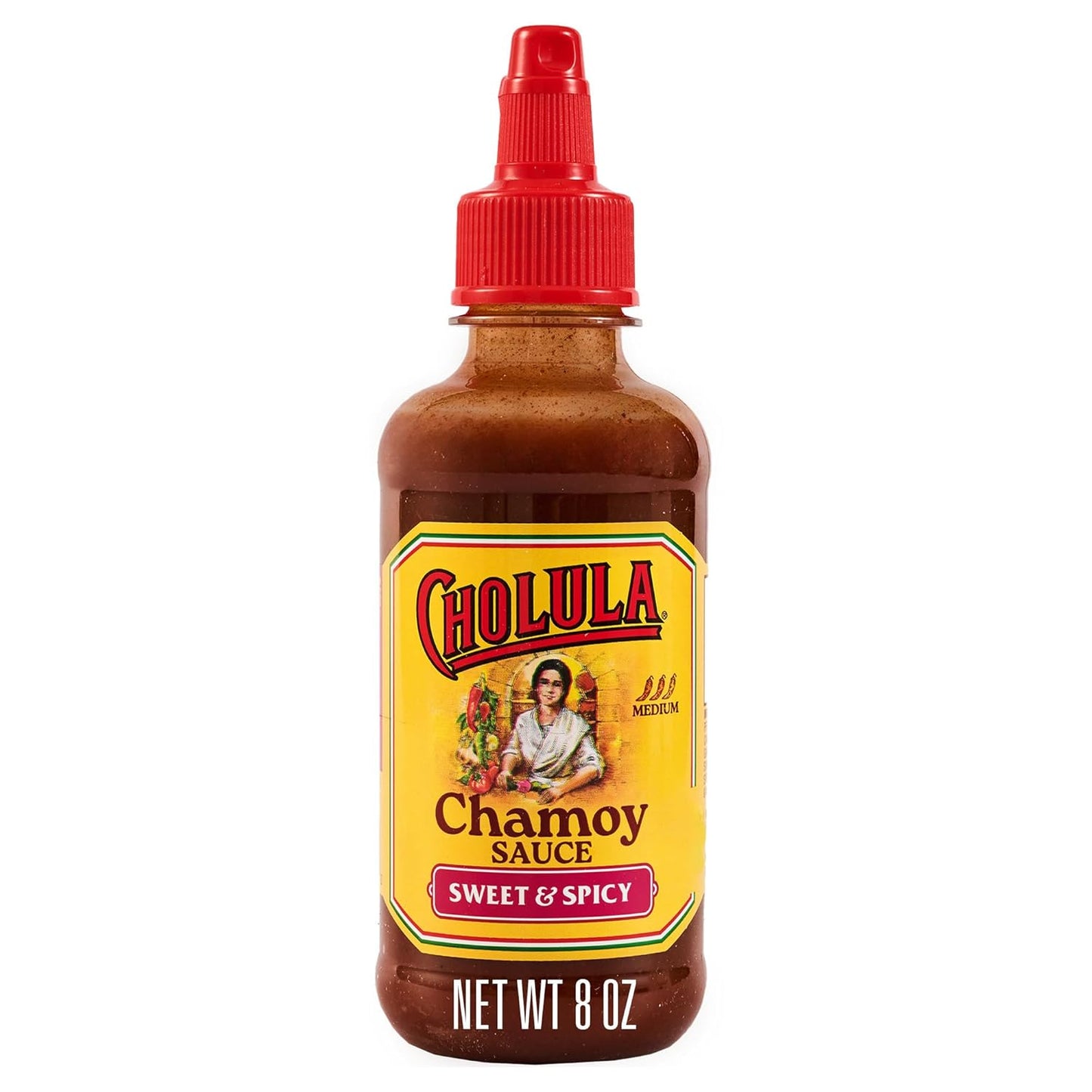 Cholula-Chamoy-Sauce,-Sweet-&-Spicy,-Tangy-Drizzle-Sauce-with-Arbol-Chiles-1870