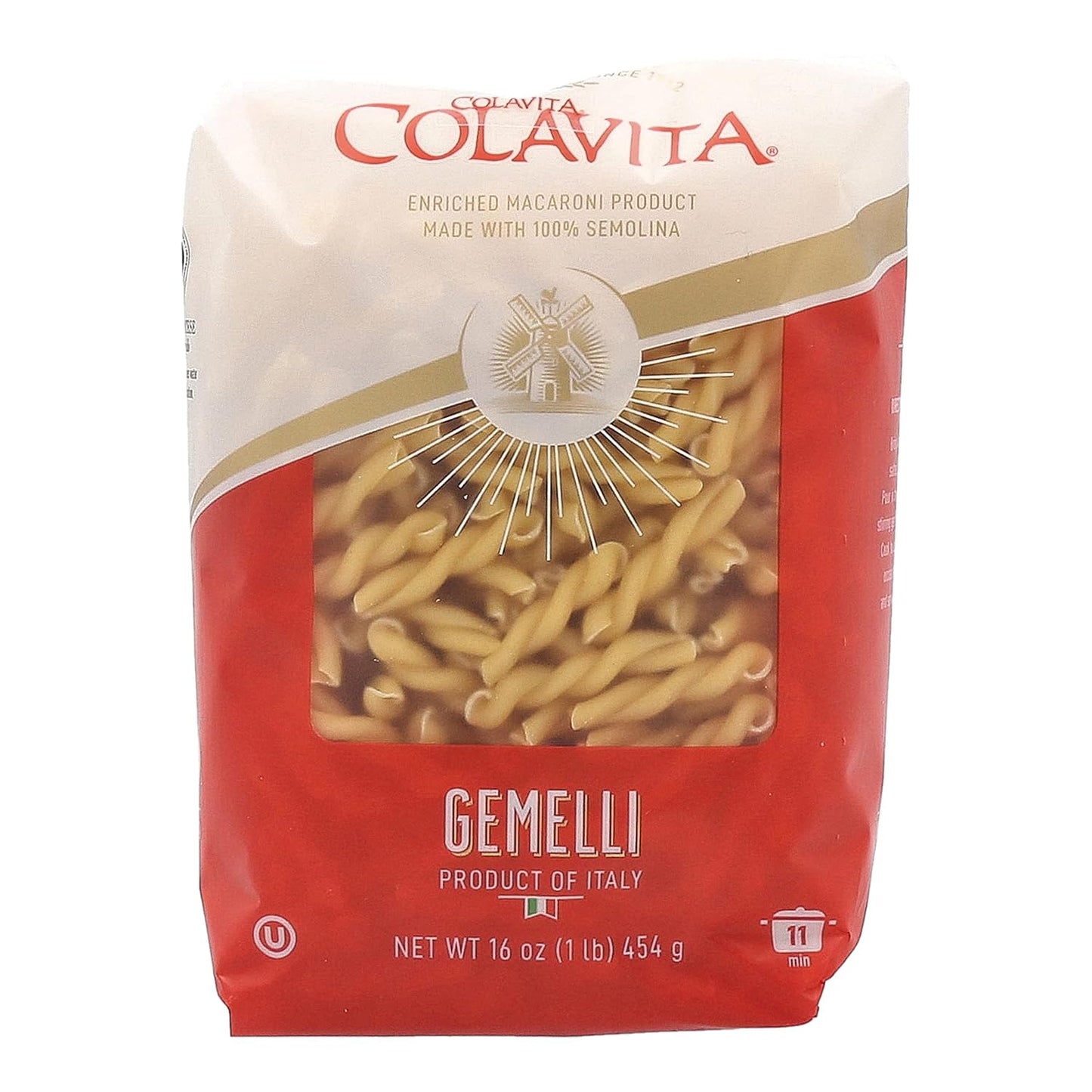 Colavita-Pasta---Gemelli-(Braids),-1-Pound---Pack-20-174
