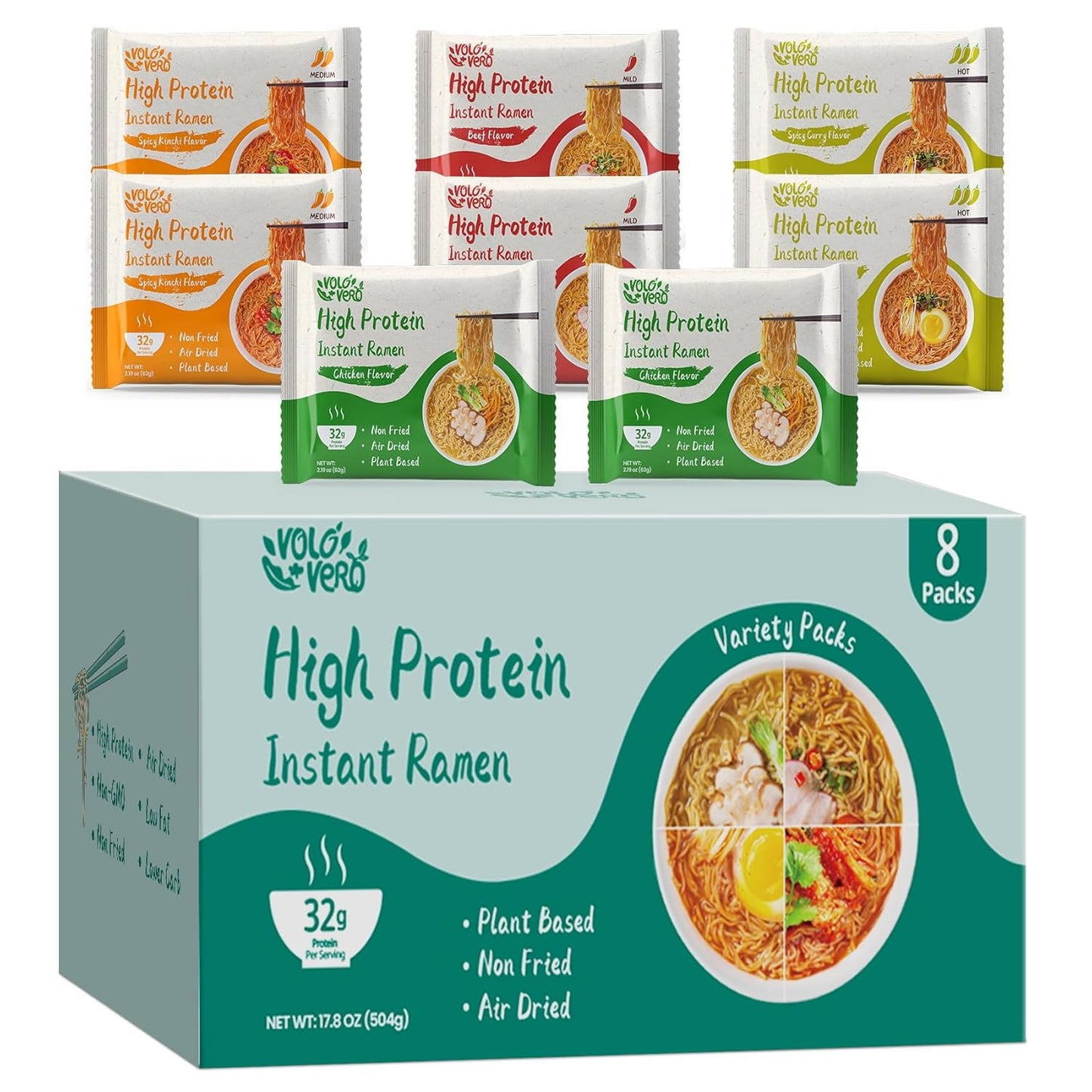VOLO-VERO-Paquete-variado-de-ramen-de-proteína-(1.26-onzas),--pollo,-506